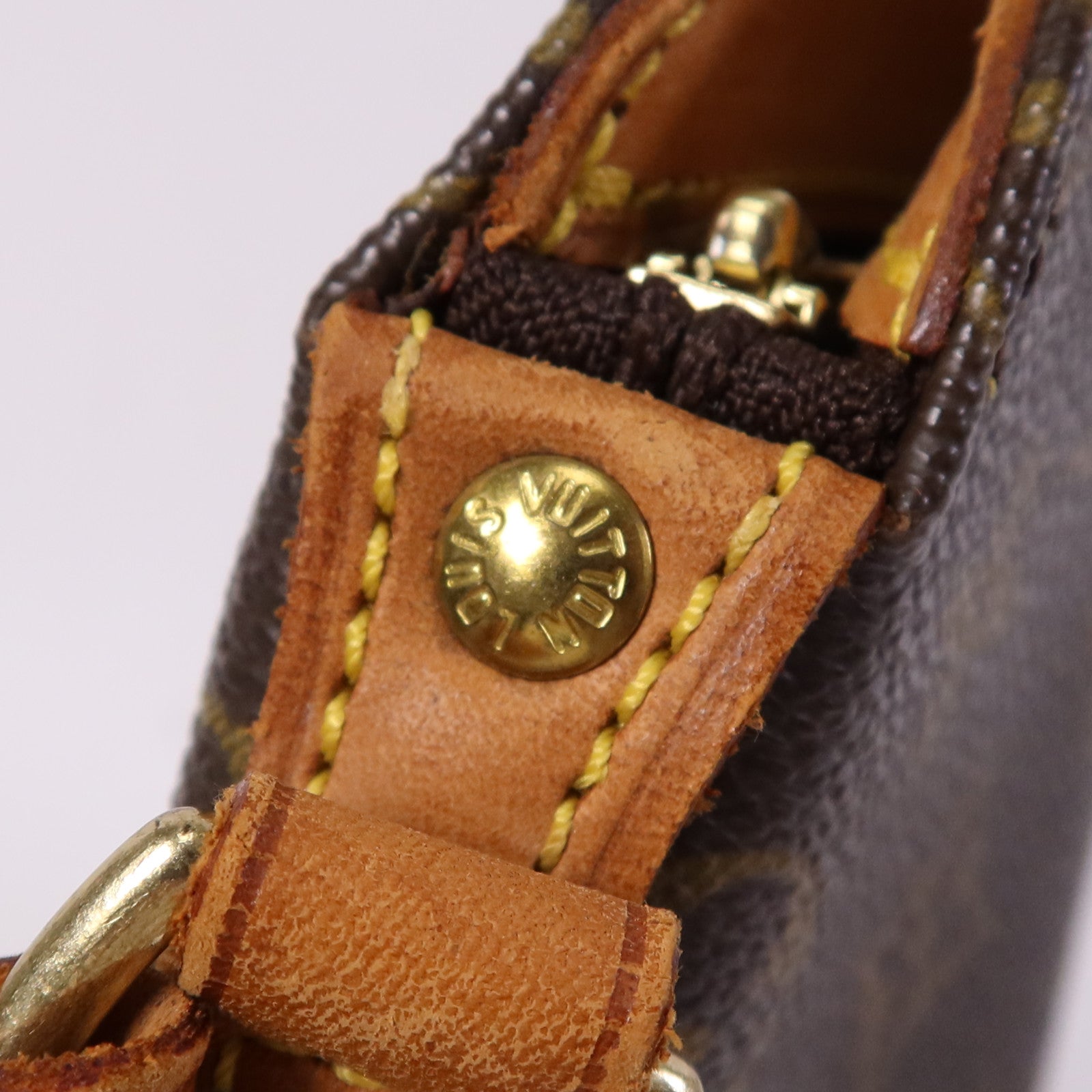 LOUIS VUITTON Monogram Drouot金扣肩背袋
