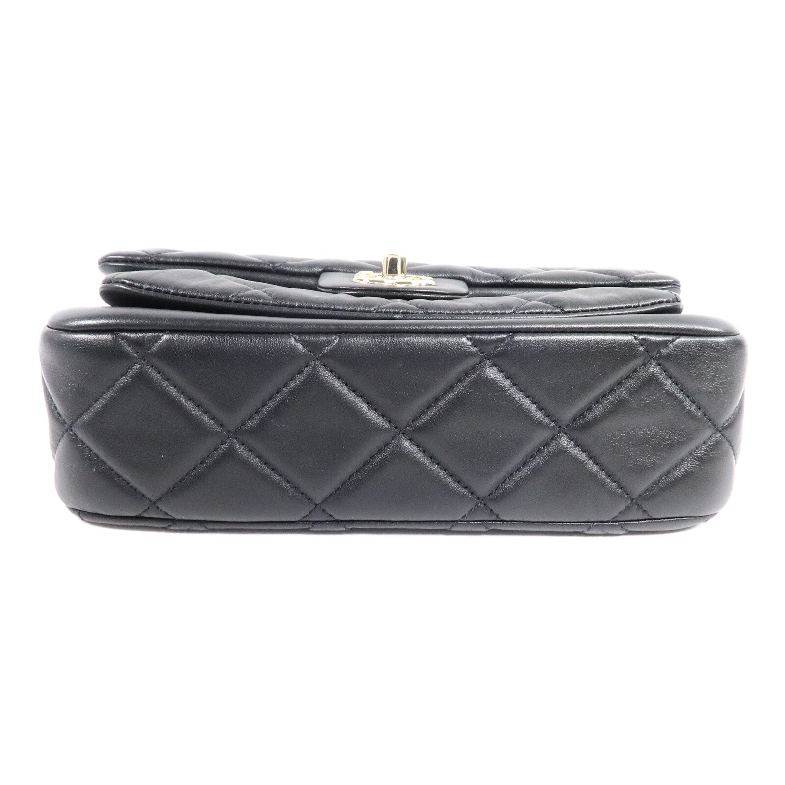 CHANEL 羊皮皮革Chunky Chain Flap Bag肩背袋