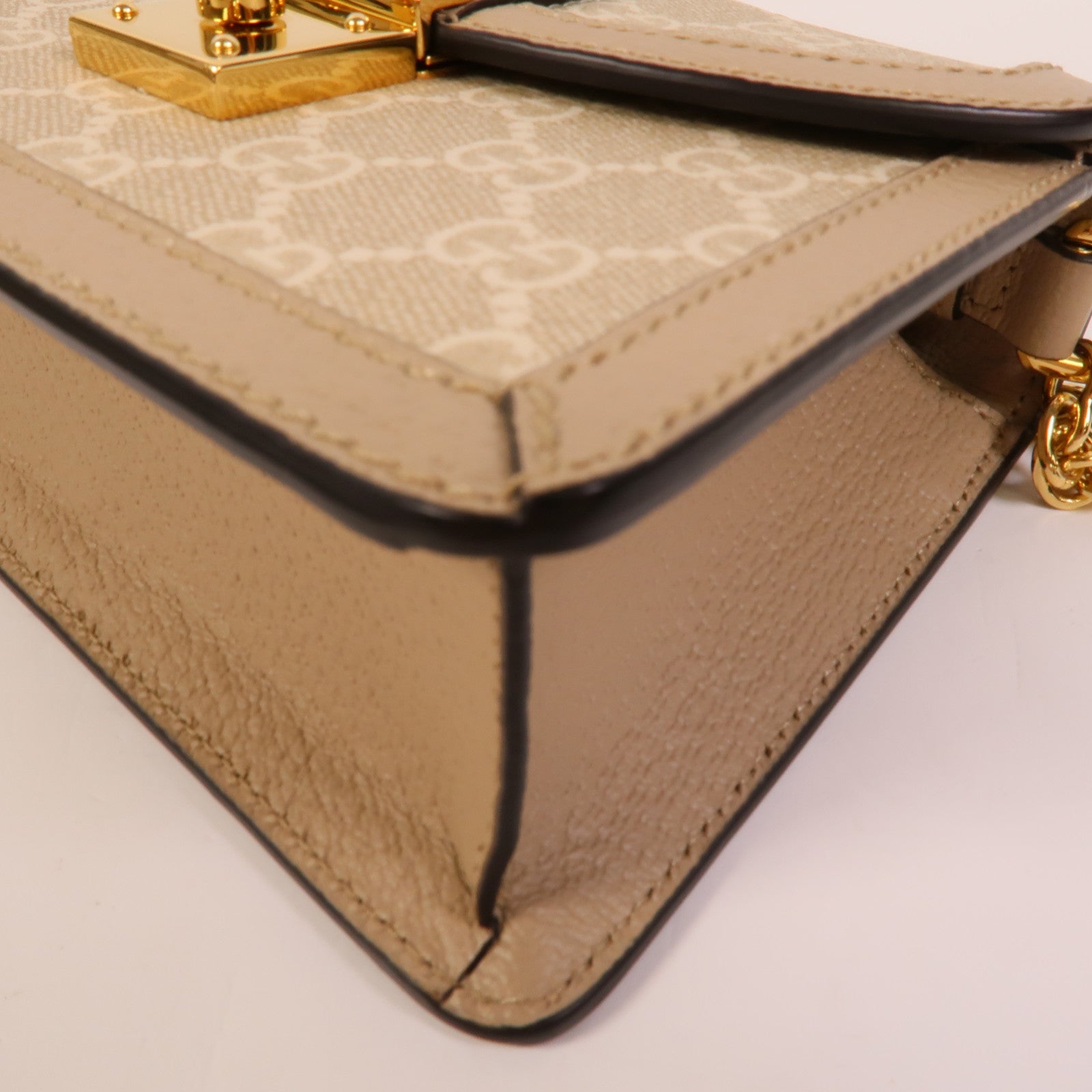 GUCCI 塗層帆布Mini Ophidia手挽肩背兩用袋