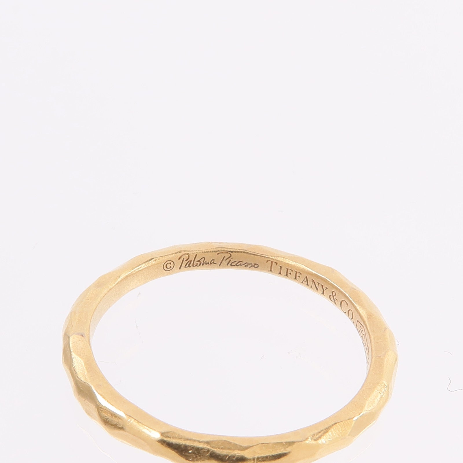 TIFFANY＆CO 18K黃金Tiffany Ring戒指