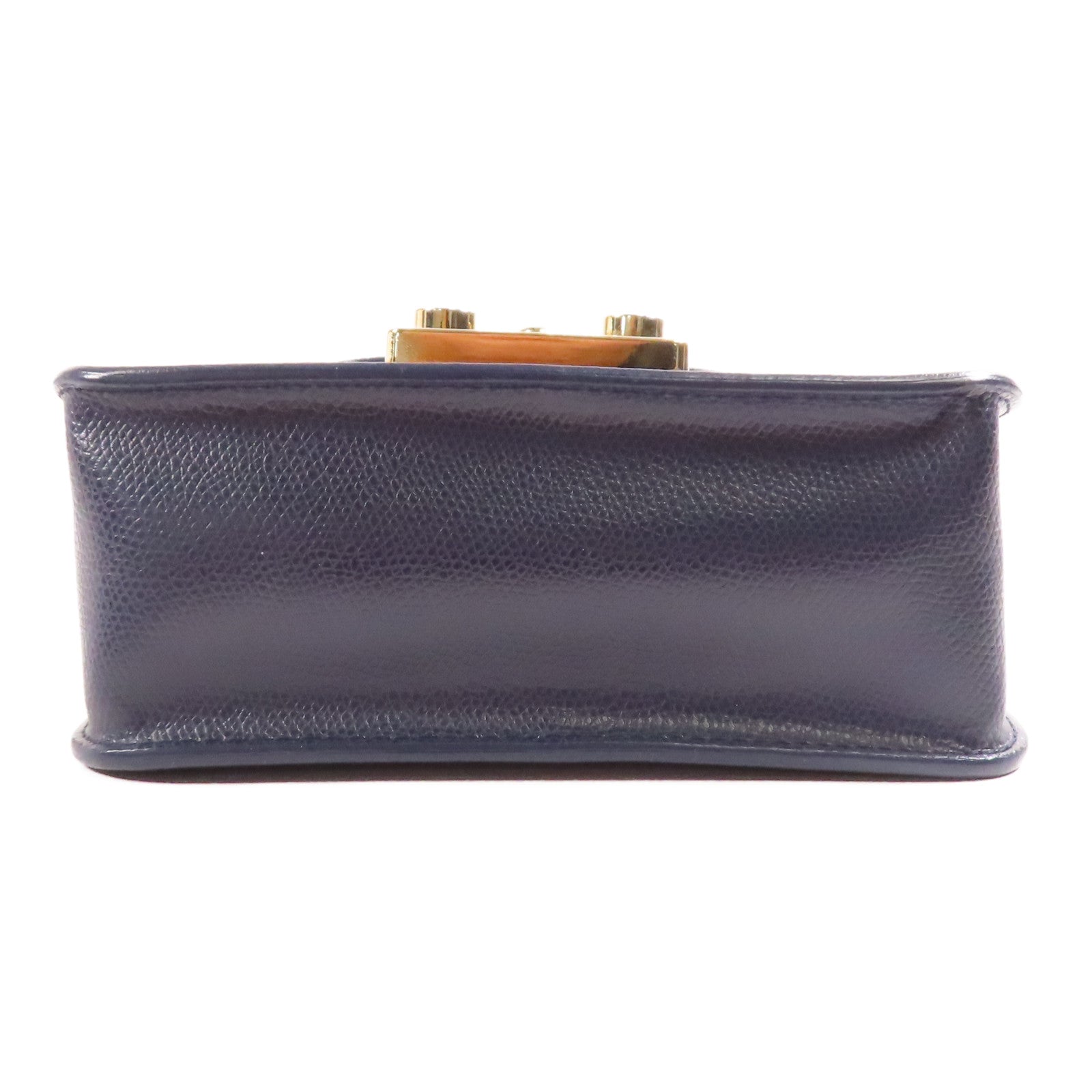 Furla 牛皮皮革Shoulder Bag金扣手挽肩背兩用袋