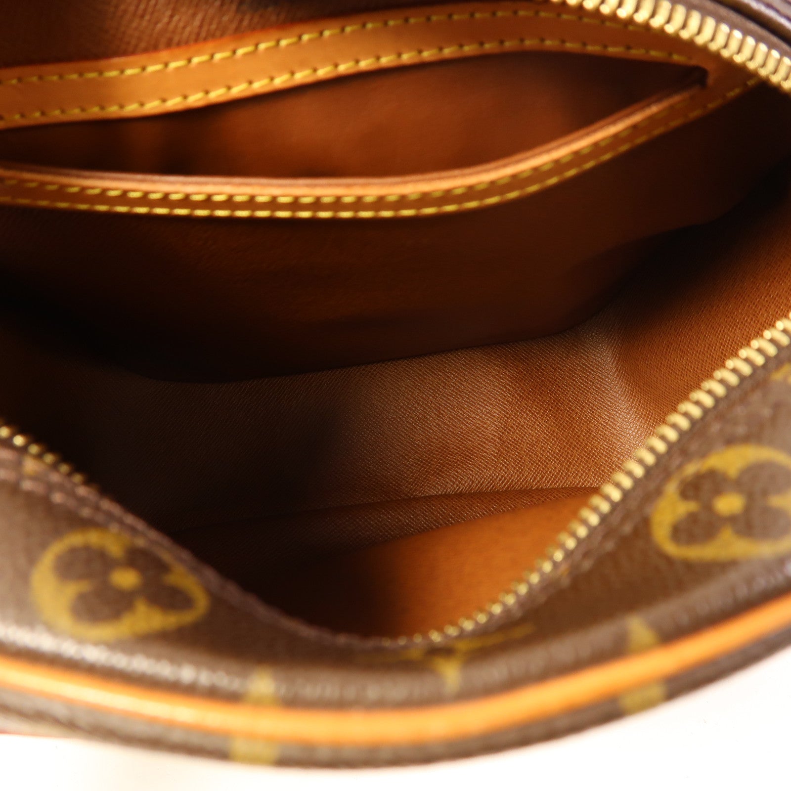 LOUIS VUITTON Monogram Blois金扣肩背袋棕色