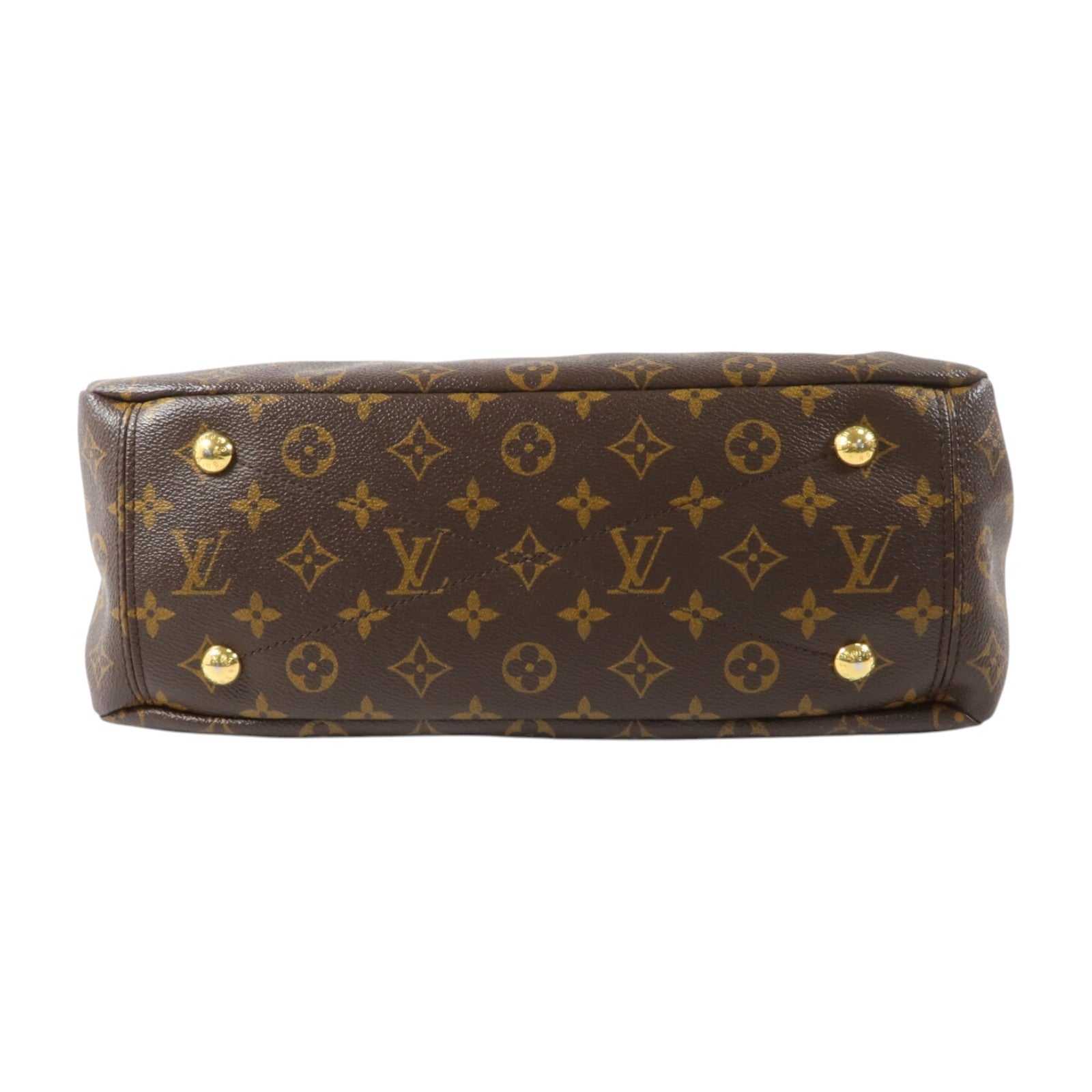 LOUIS VUITTON Monogram Pallas MM金扣手挽肩背兩用袋