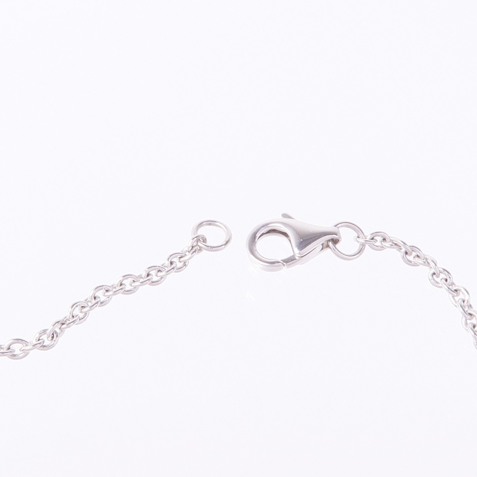 CARTIER 18K白金Love Necklace項鍊