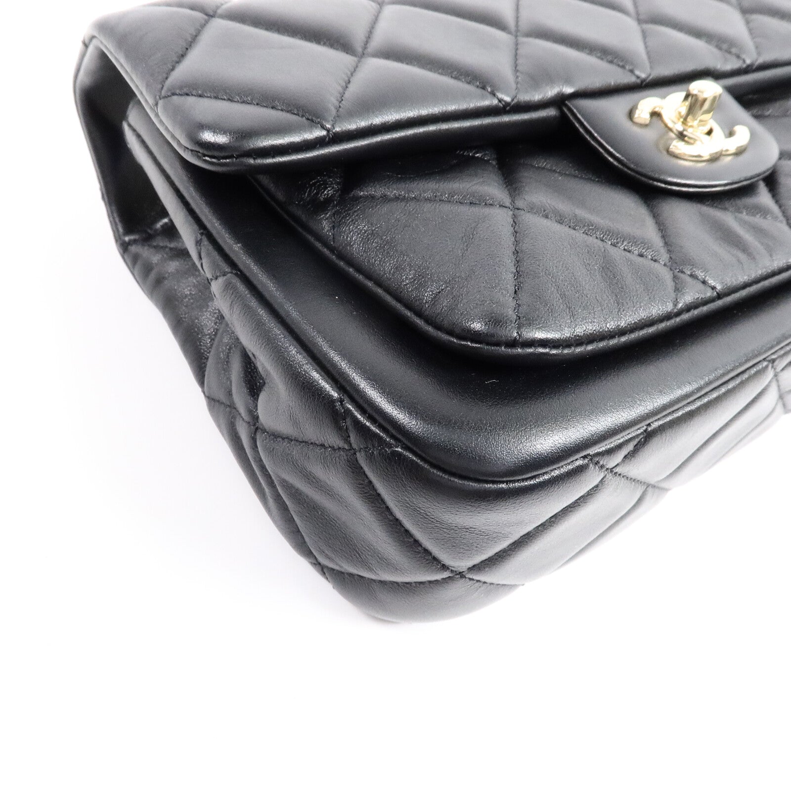 CHANEL 羊皮皮革Chunky Chain Flap Bag肩背袋