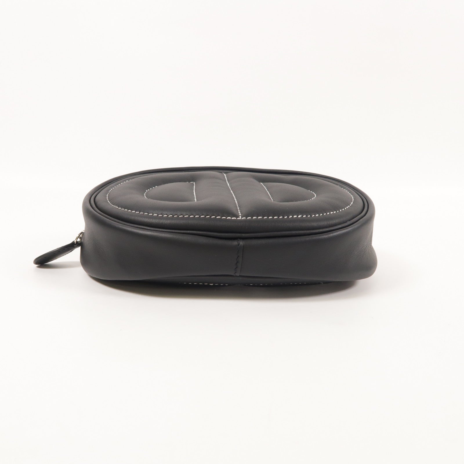 HERMES Swift皮革In The Loop Belt Bag銀扣腰包