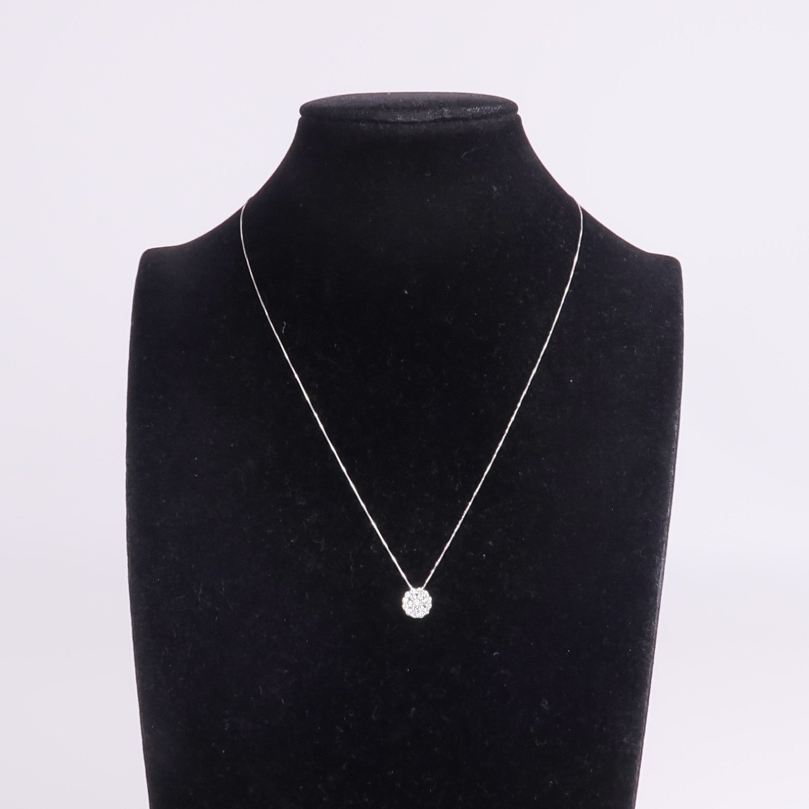 JEWELRY 18K白金Diamond Necklace鑽石項鍊