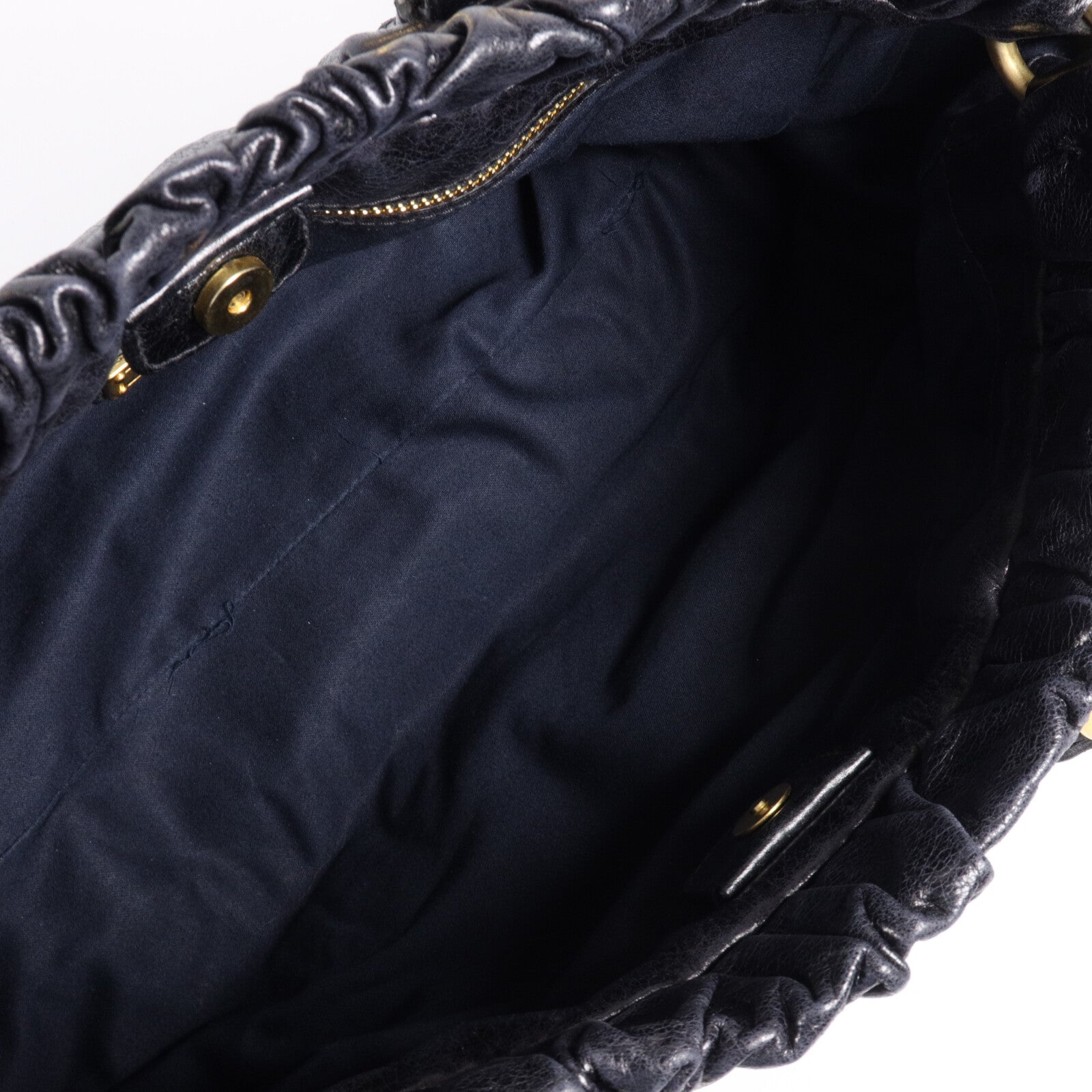 Miu Miu 牛皮皮革2 Way Shoulder手挽肩背兩用袋
