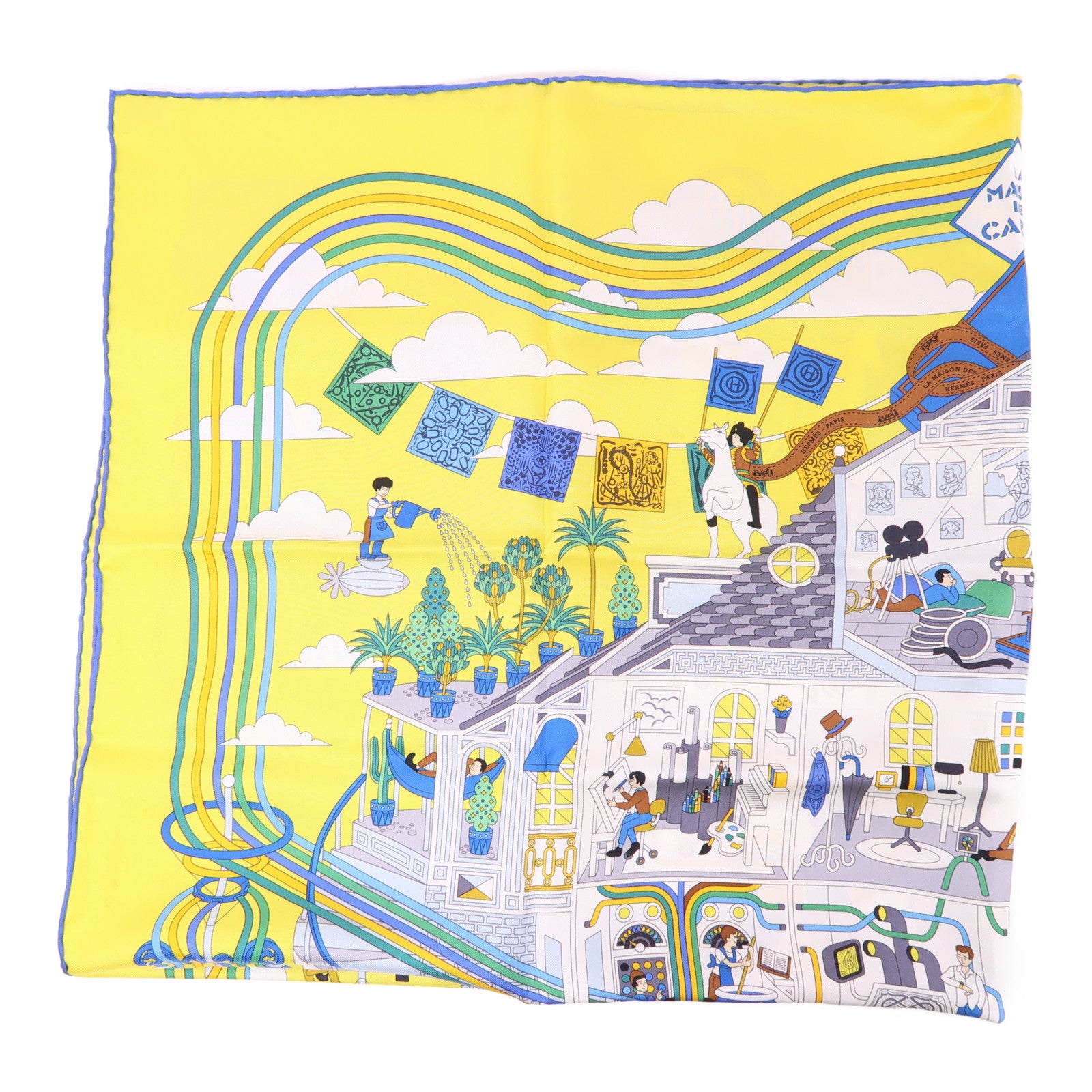 HERMES 絲質Scarf絲巾