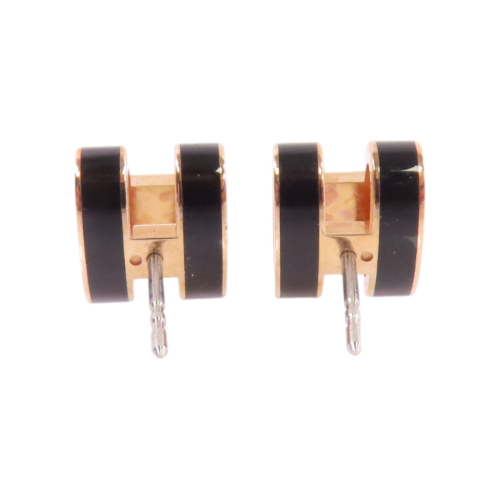 HERMES 金屬/琺瑯Pop H Earrings金扣耳環