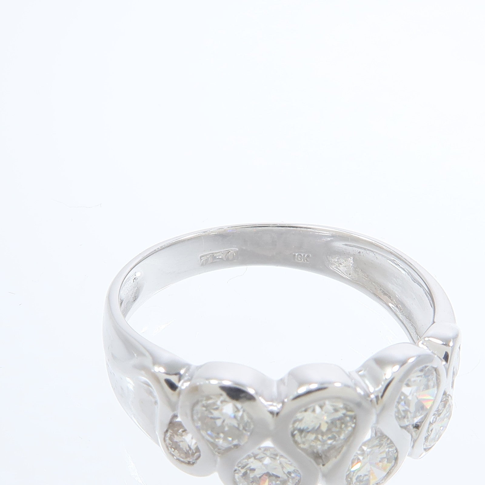 JEWELRY 18K白金Diamond Ring鑽石戒指