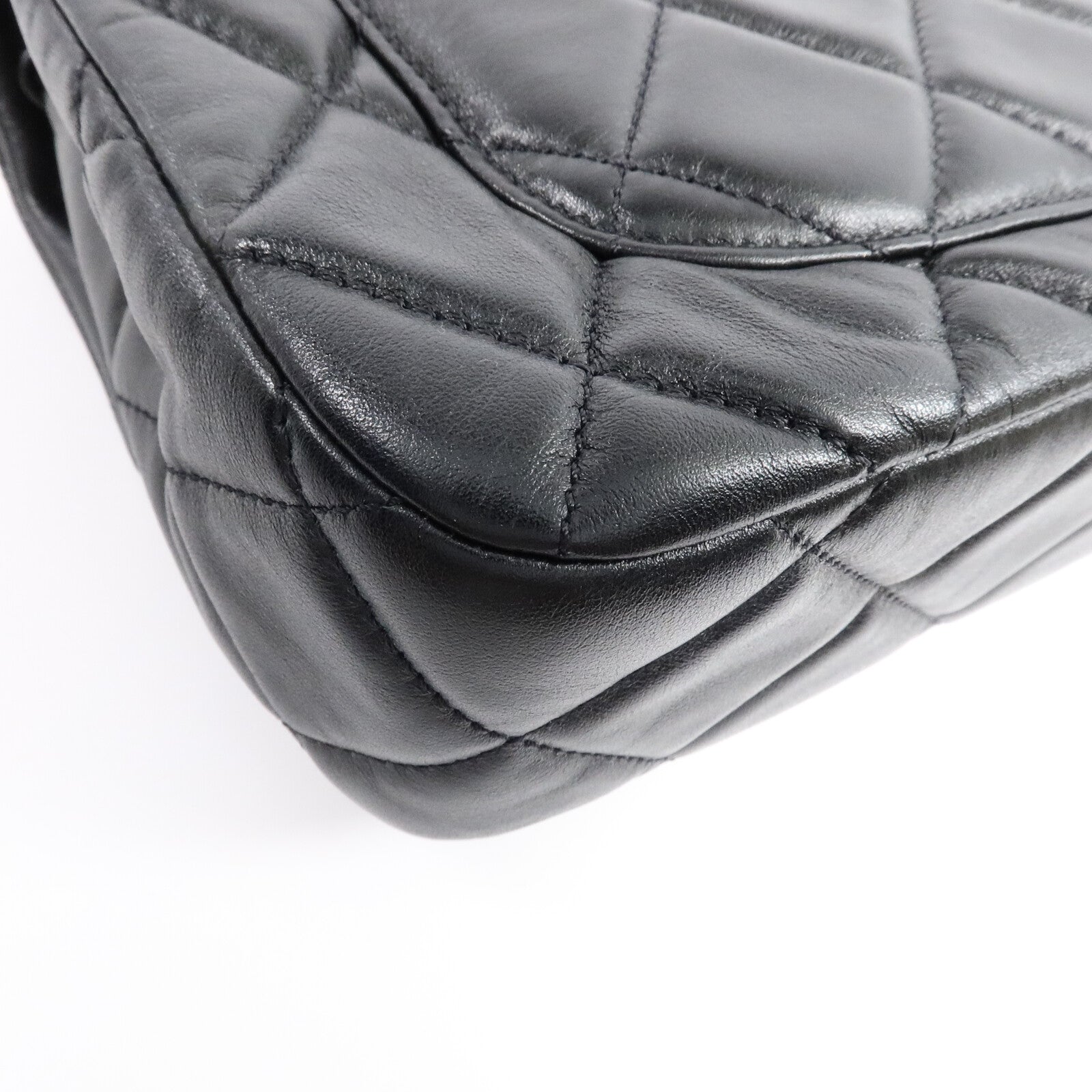 CHANEL 羊皮皮革Chunky Chain Flap Bag肩背袋