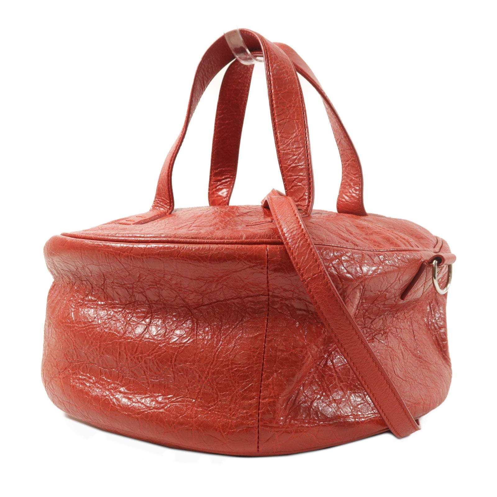 BALENCIAGA 牛皮皮革Air Hobo銀扣手挽肩背兩用袋