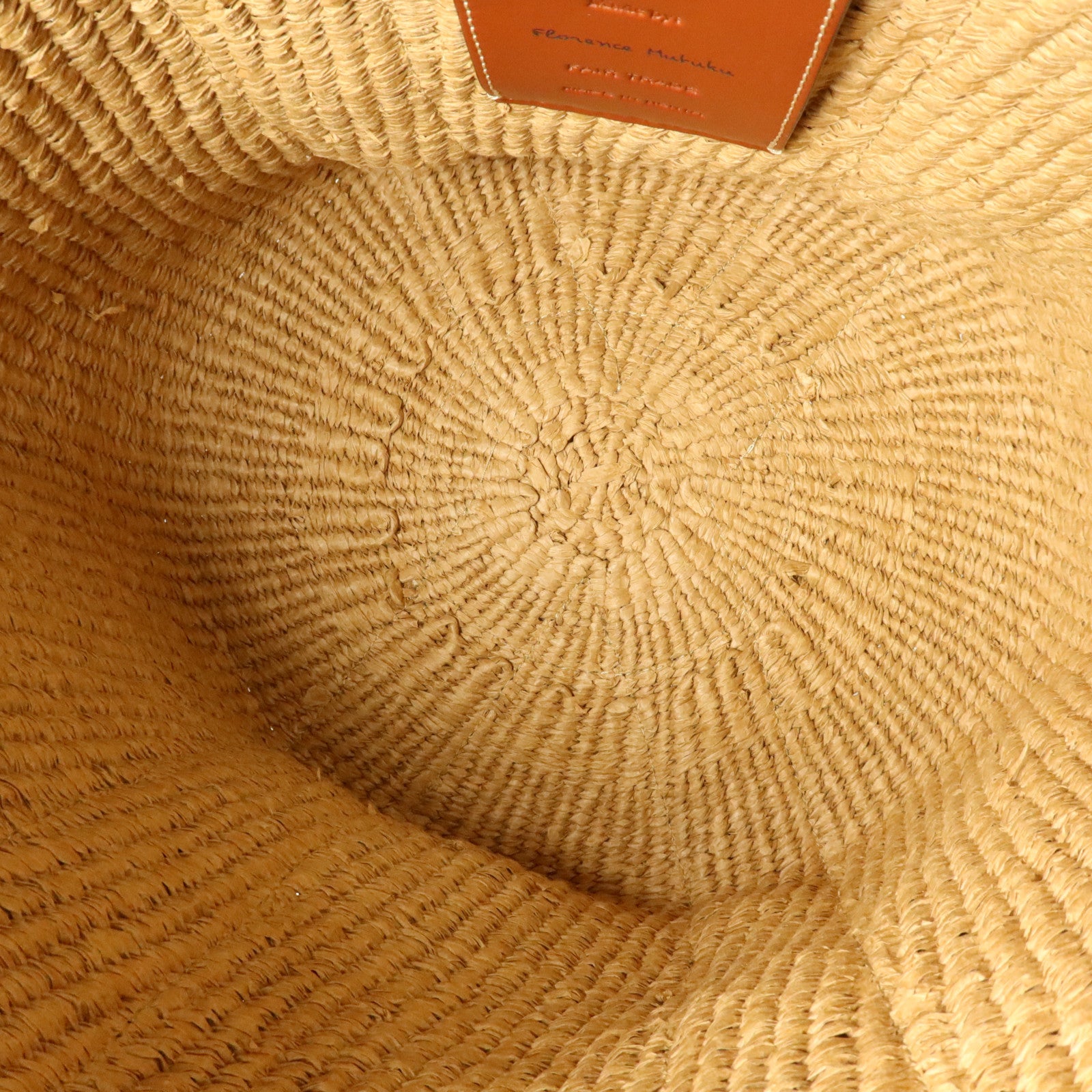 Chloe Raffia/帆布/牛皮皮革Woody Large肩背袋