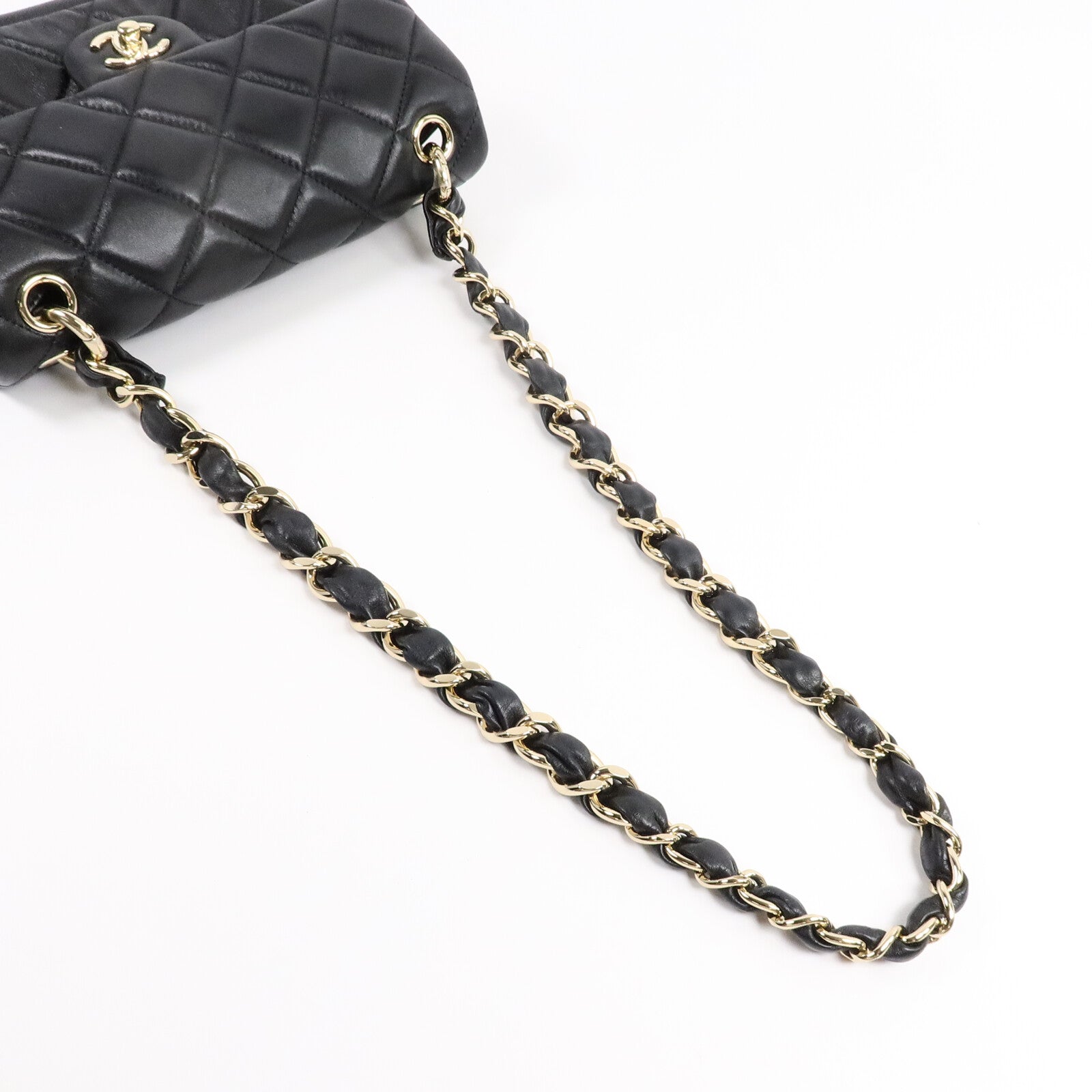 CHANEL 羊皮皮革Chunky Chain Flap Bag肩背袋