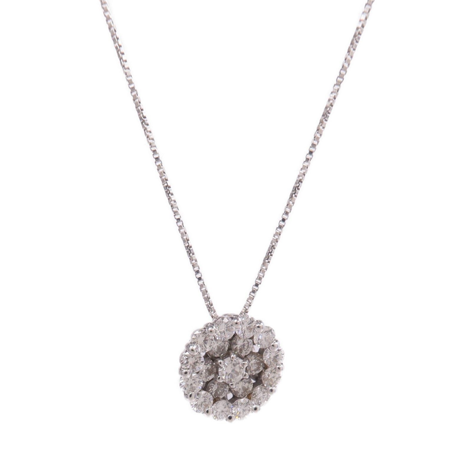 JEWELRY 18K白金Diamond Necklace鑽石項鍊