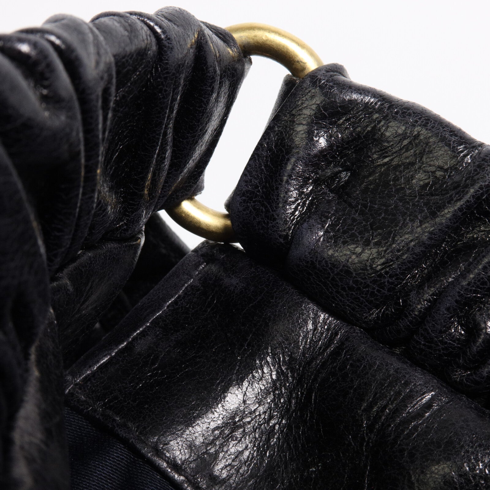 Miu Miu 牛皮皮革2 Way Shoulder手挽肩背兩用袋