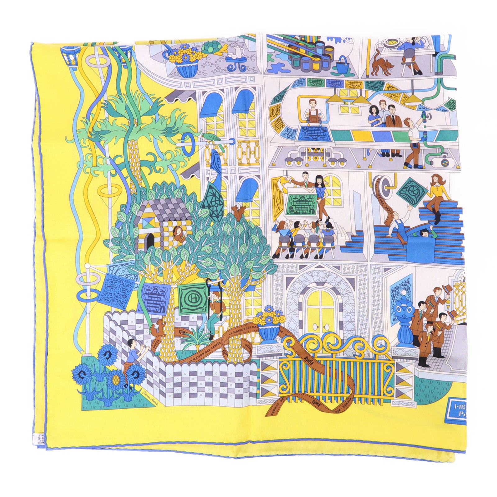 HERMES 絲質Scarf絲巾