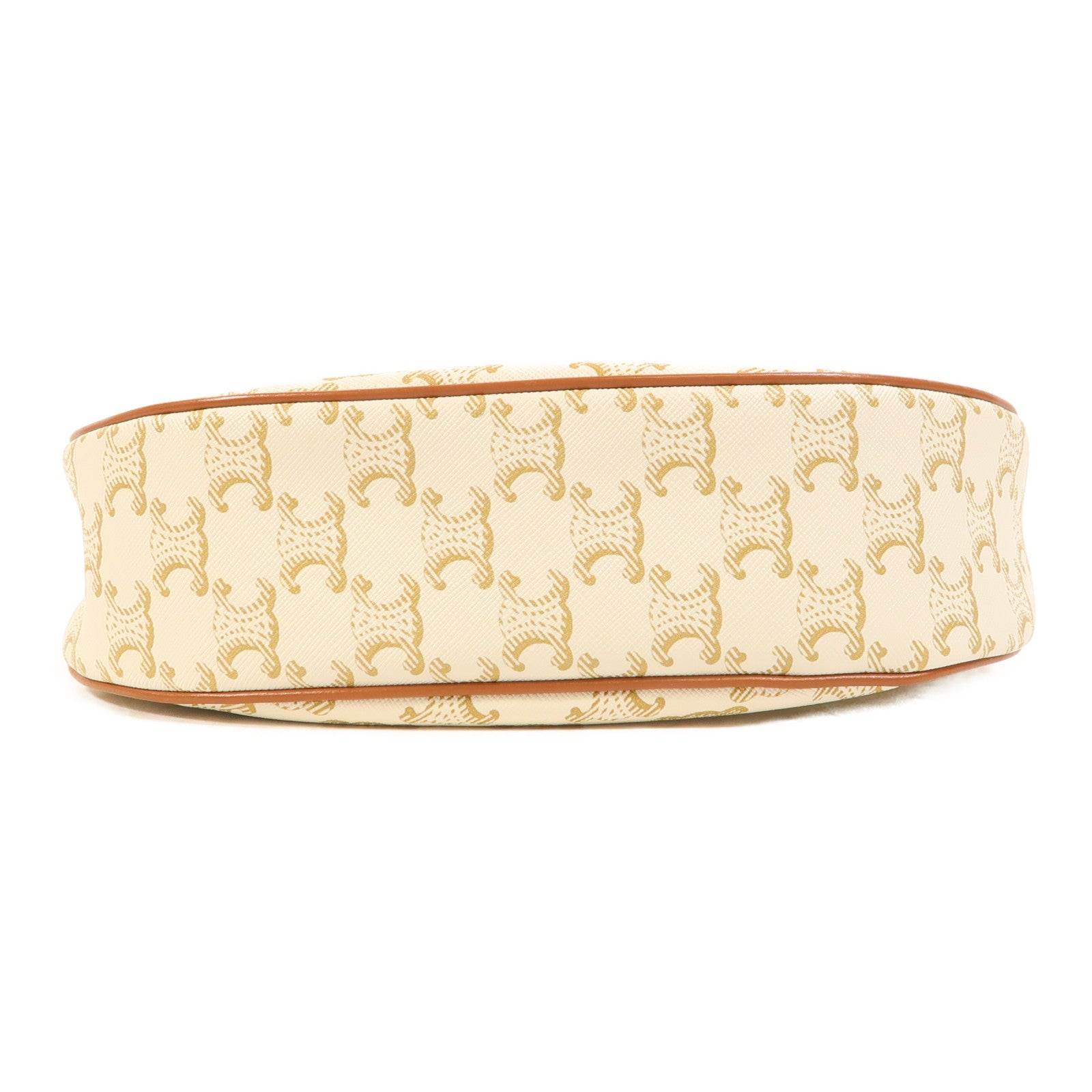 CELINE 塗層帆布Ava金扣肩背袋