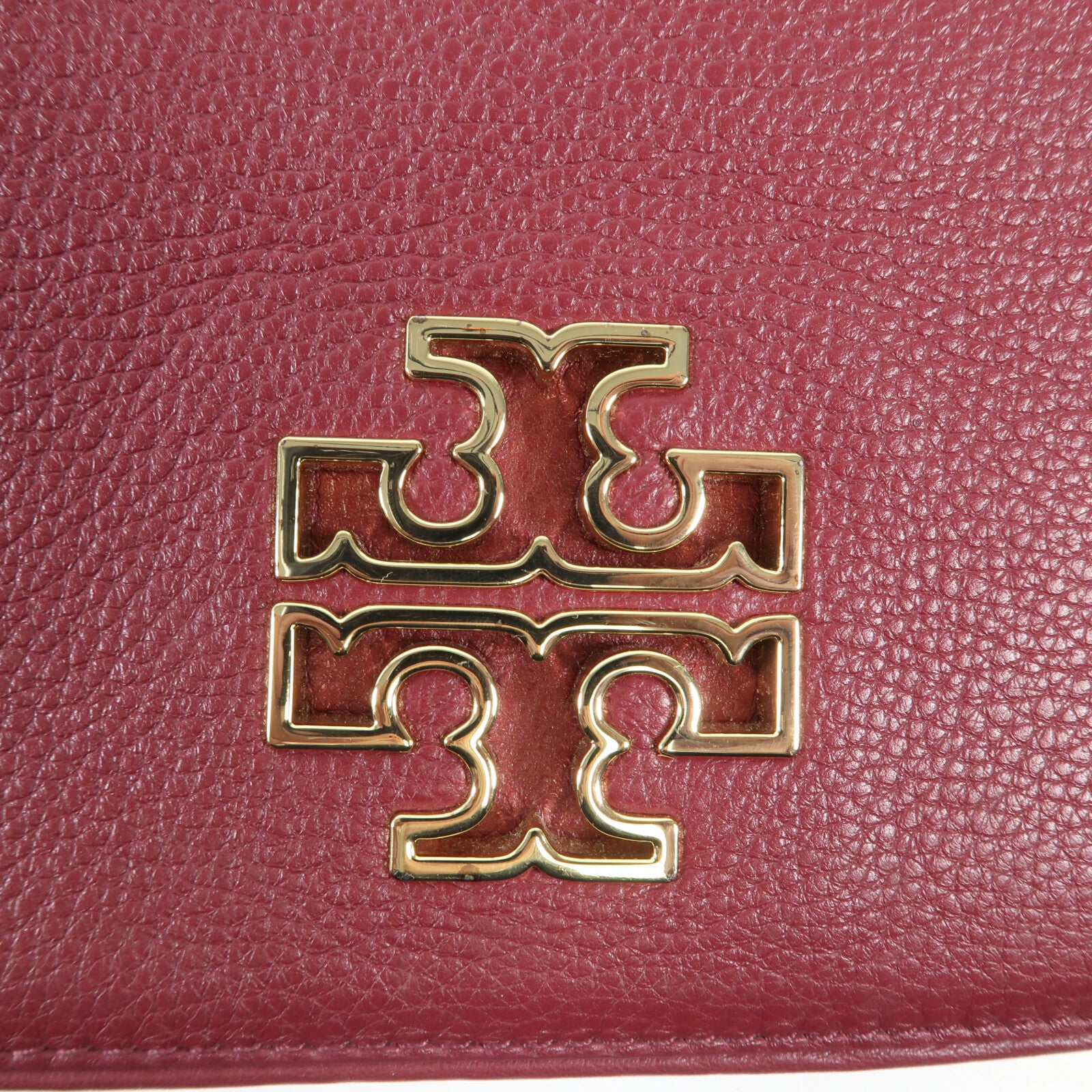 Tory Burch 牛皮皮革Shoulder Bag金扣肩背袋