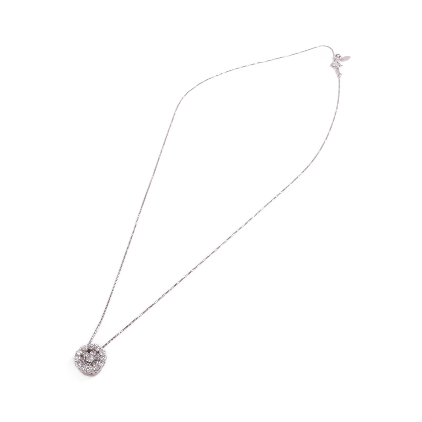 JEWELRY 18K白金Diamond Necklace鑽石項鍊