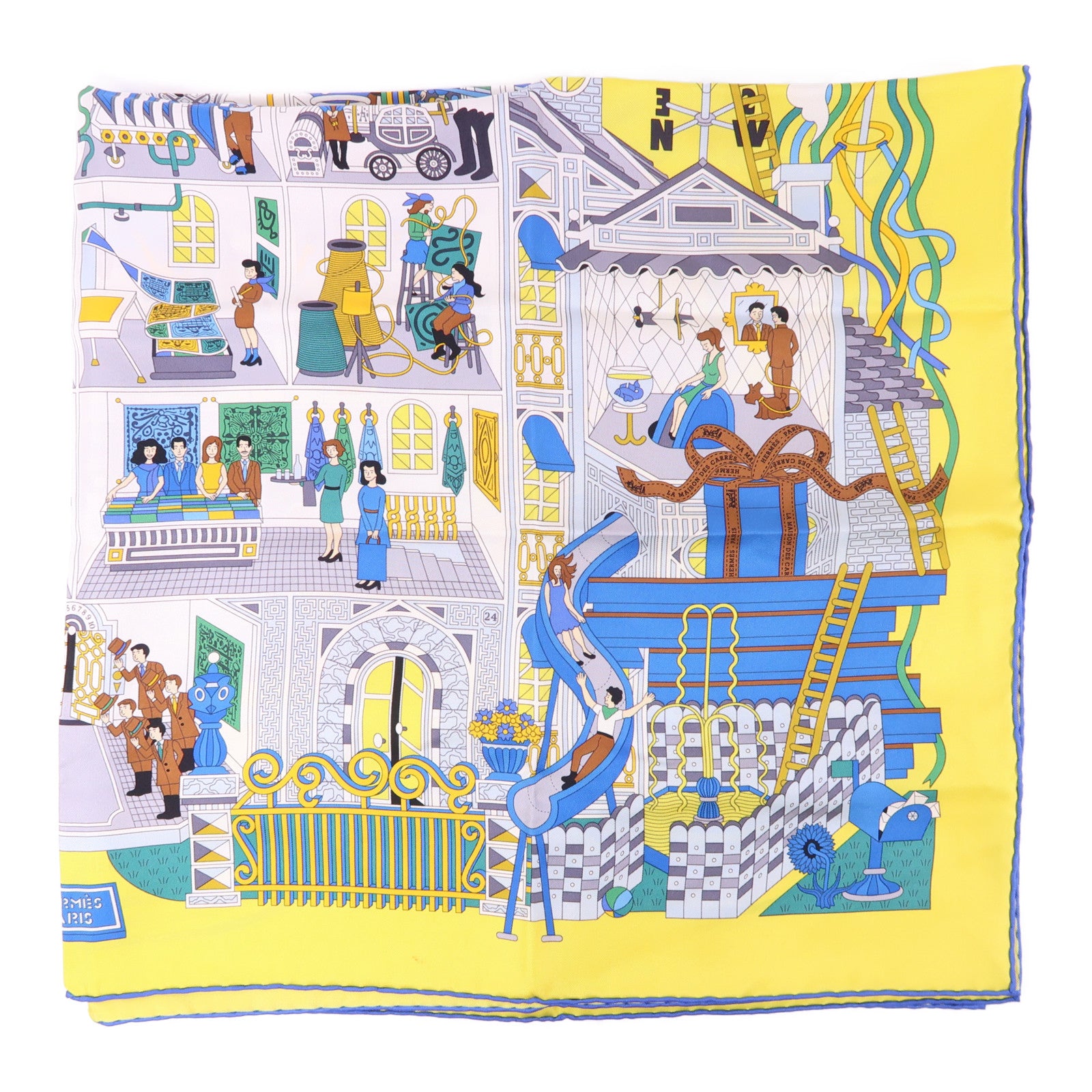 HERMES 絲質Scarf絲巾