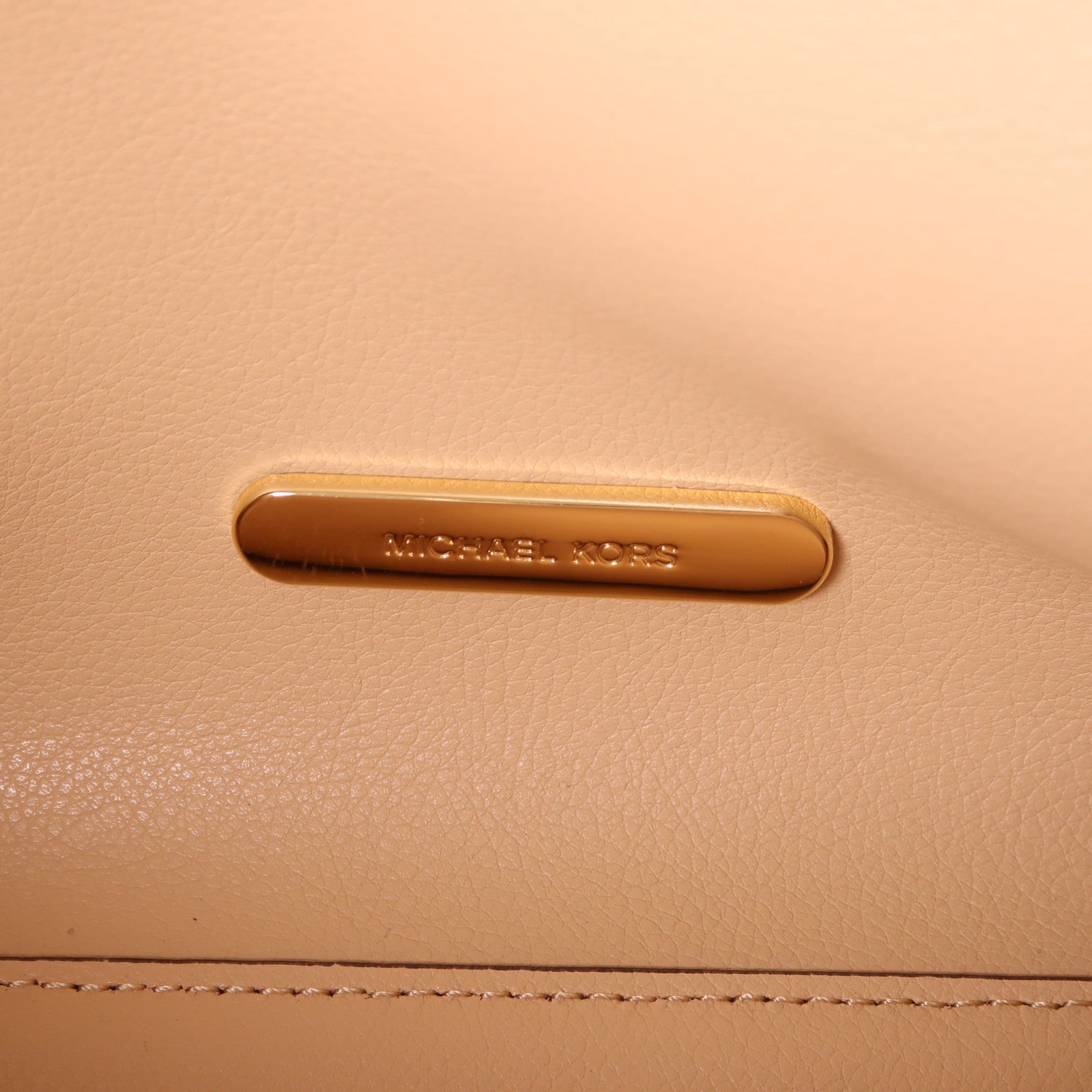 Michael Kors 牛皮皮革Tote Bag金扣手挽袋