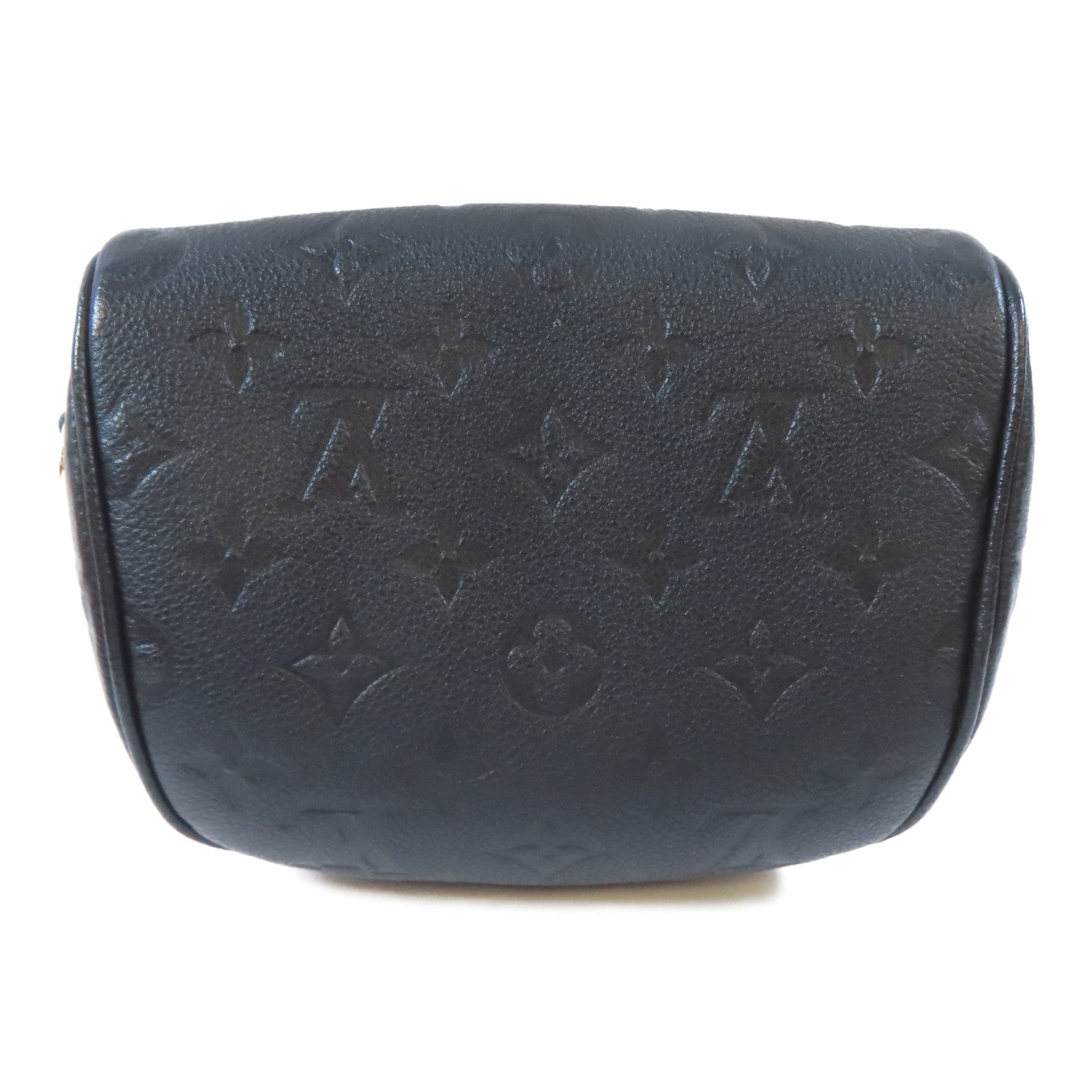 LOUIS VUITTON Monogram Empreinte Mini Bumbag金扣手挽肩背兩用袋黑色