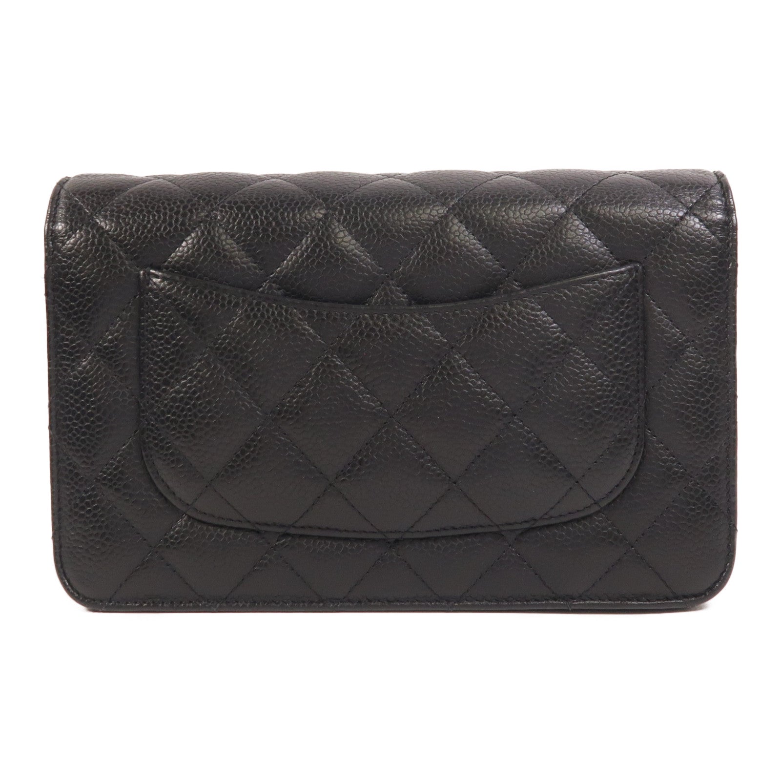 CHANEL 牛皮皮革WOC Wallet On Chain鏈帶肩背袋