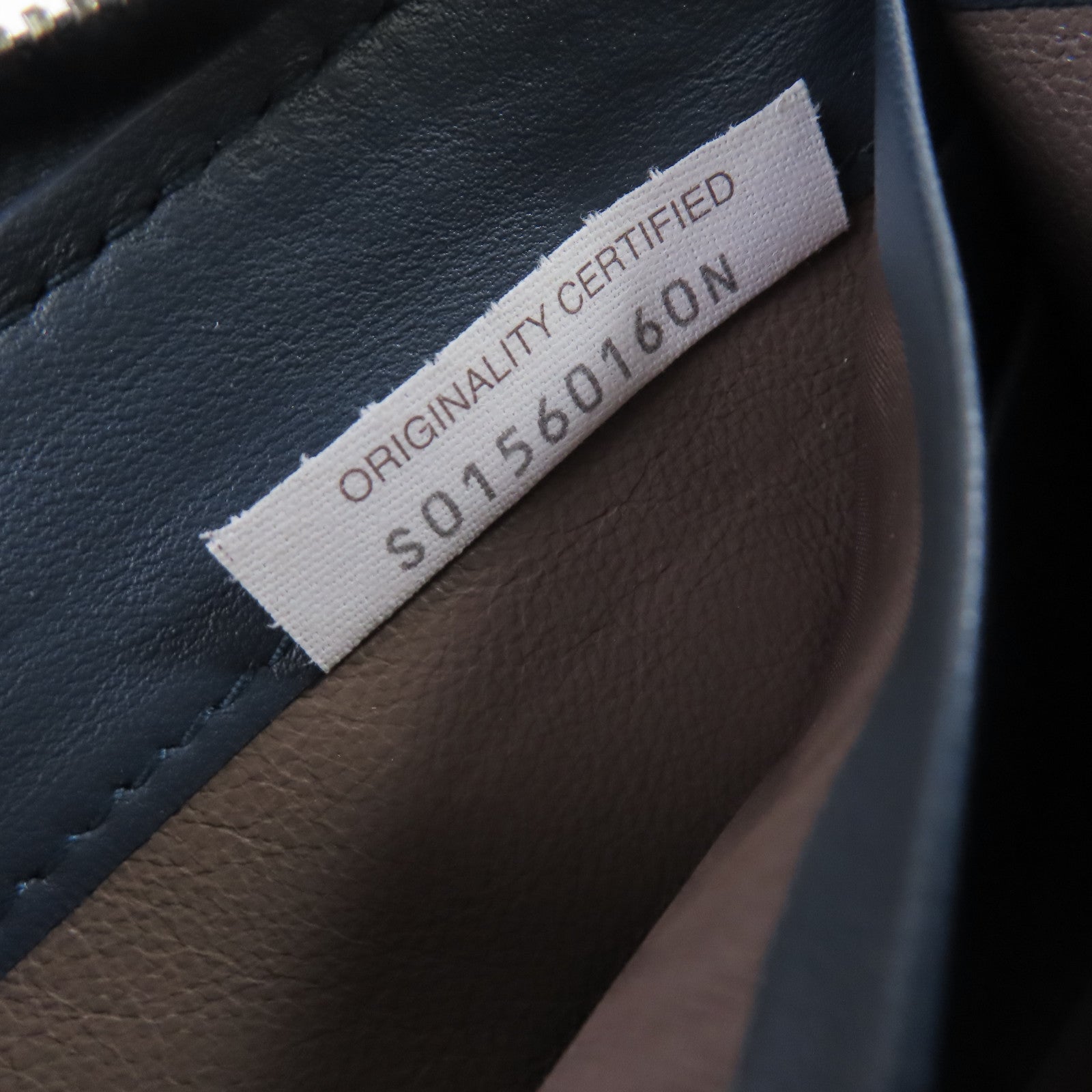 BOTTEGA VENETA 織紋皮革Zipper Long Wallet拉鏈長錢包藍色