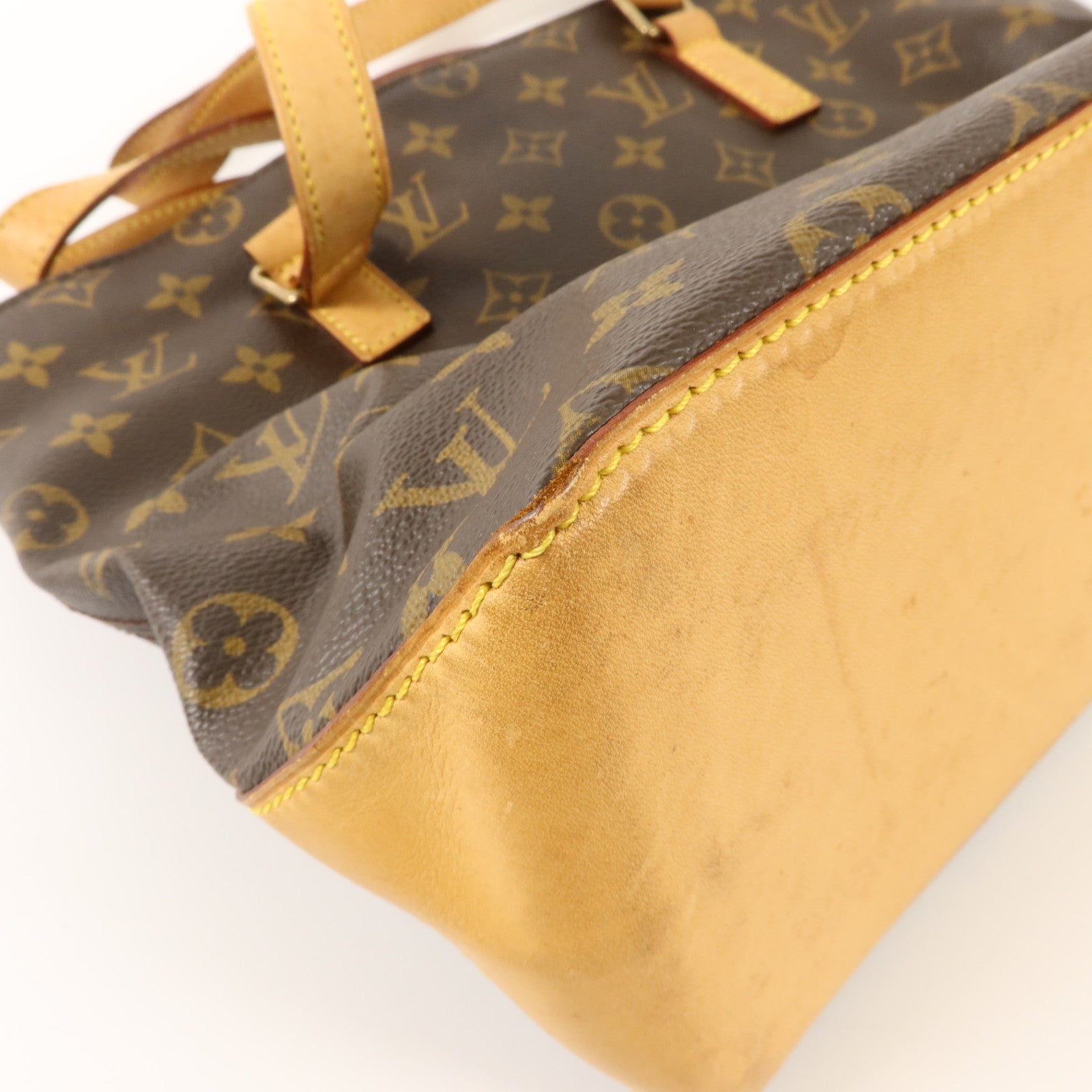 LOUIS VUITTON Monogram Cabas Piano金扣肩背袋
