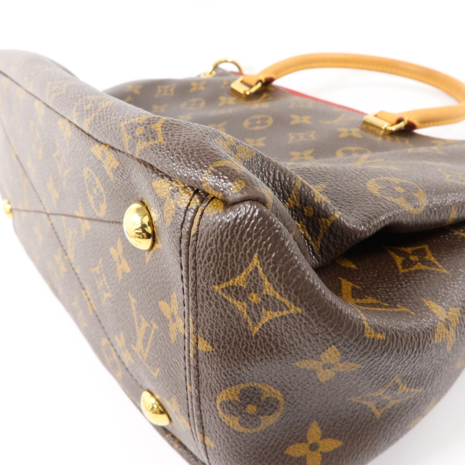 LOUIS VUITTON Monogram Pallas MM金扣手挽肩背兩用袋