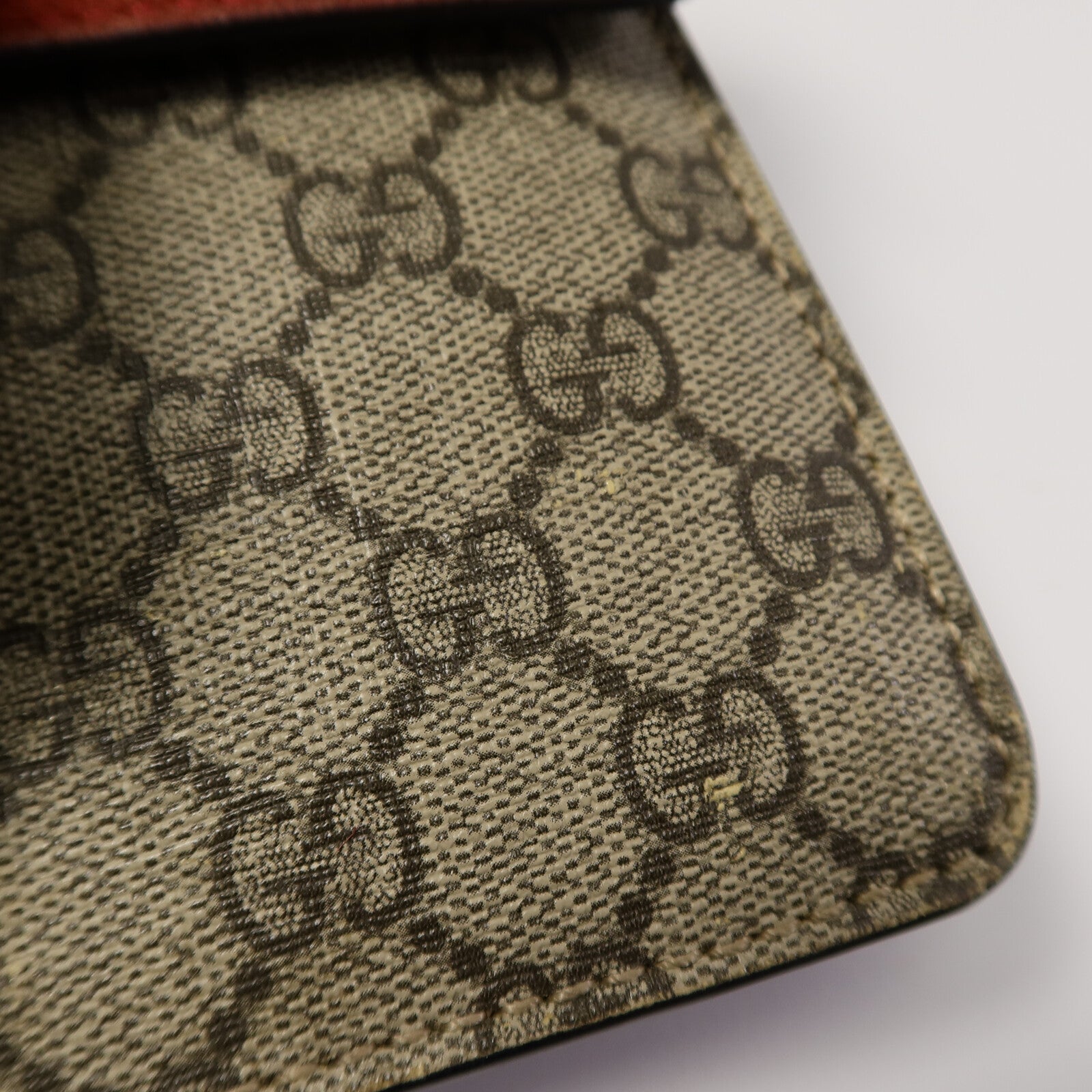 GUCCI 【激減優惠】塗層帆布Dionysus鏈帶肩背袋