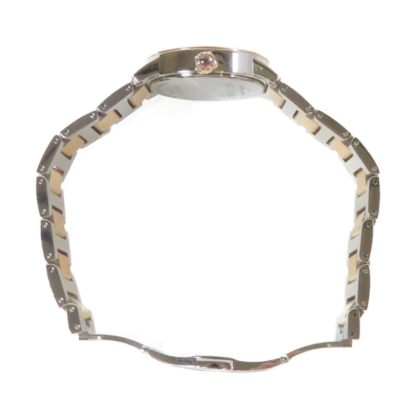 BVLGARI Bvlgari 18K玫瑰金/不鏽鋼手錶自動機芯白色