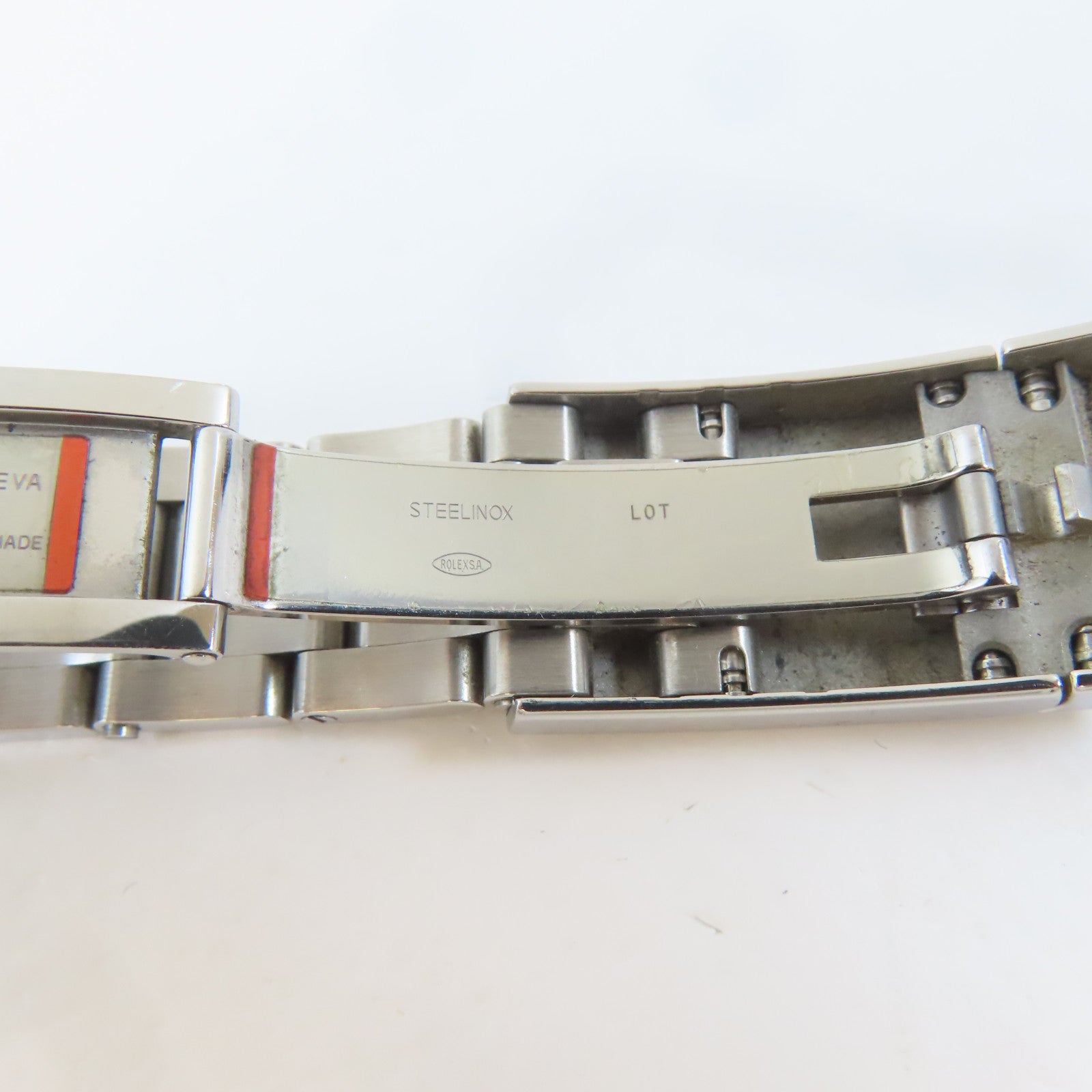 ROLEX Air King不鏽鋼手錶自動機芯黑色#17.5cm