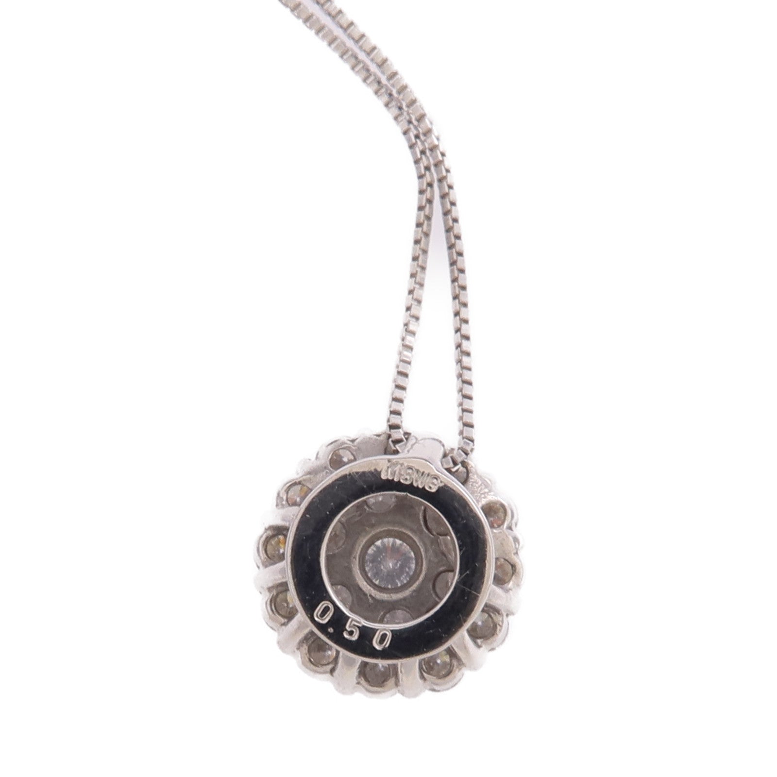 JEWELRY 18K白金Diamond Necklace鑽石項鍊