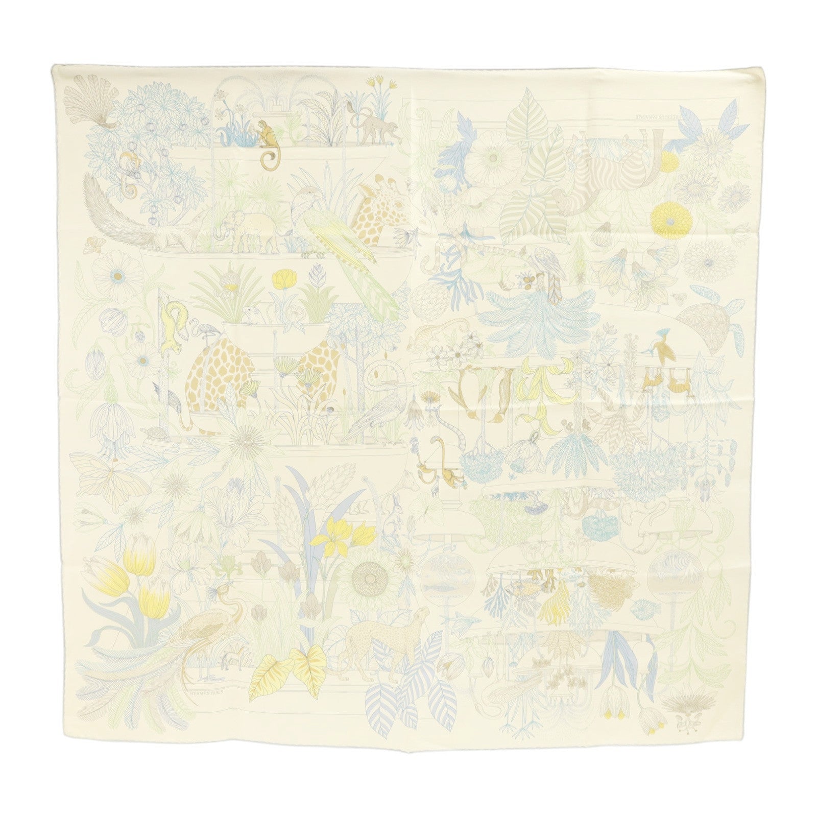HERMES 絲質Scarf 90x90絲巾