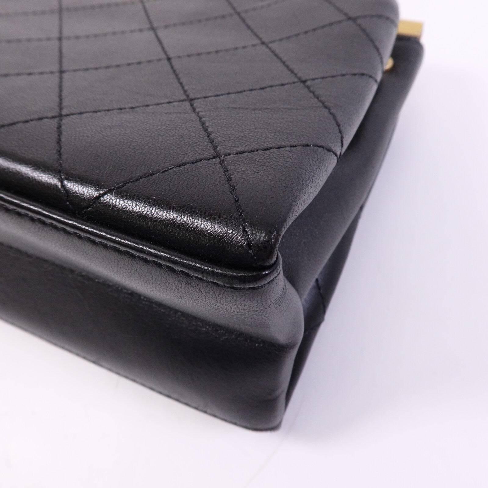 CHANEL 牛皮皮革Coco Luxe Flap Bag Small金扣鏈帶手挽肩背兩用袋