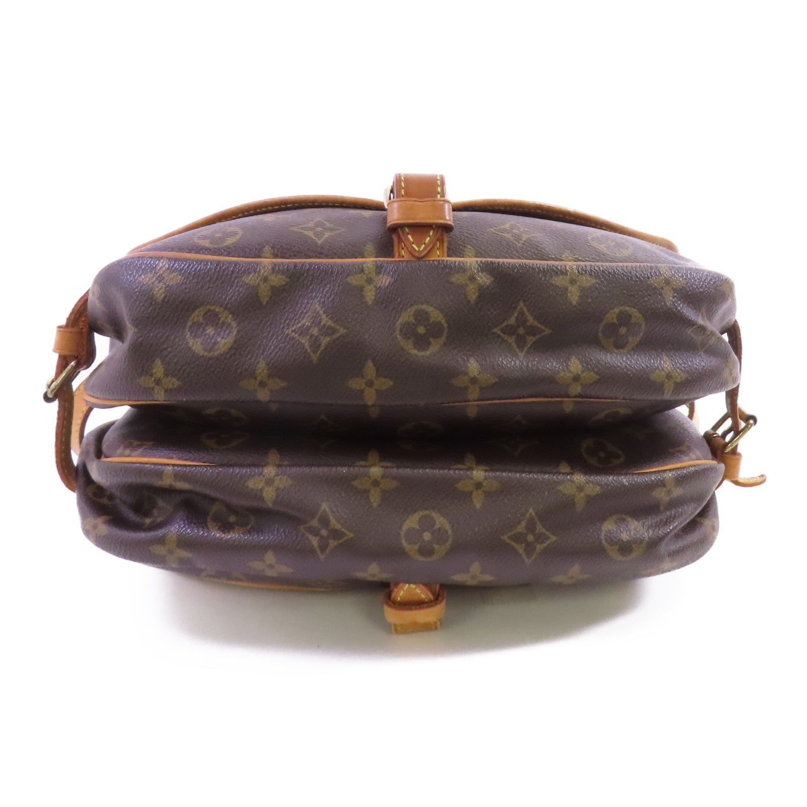 LOUIS VUITTON 【激減優惠】Monogram Saumur 30金扣肩背袋