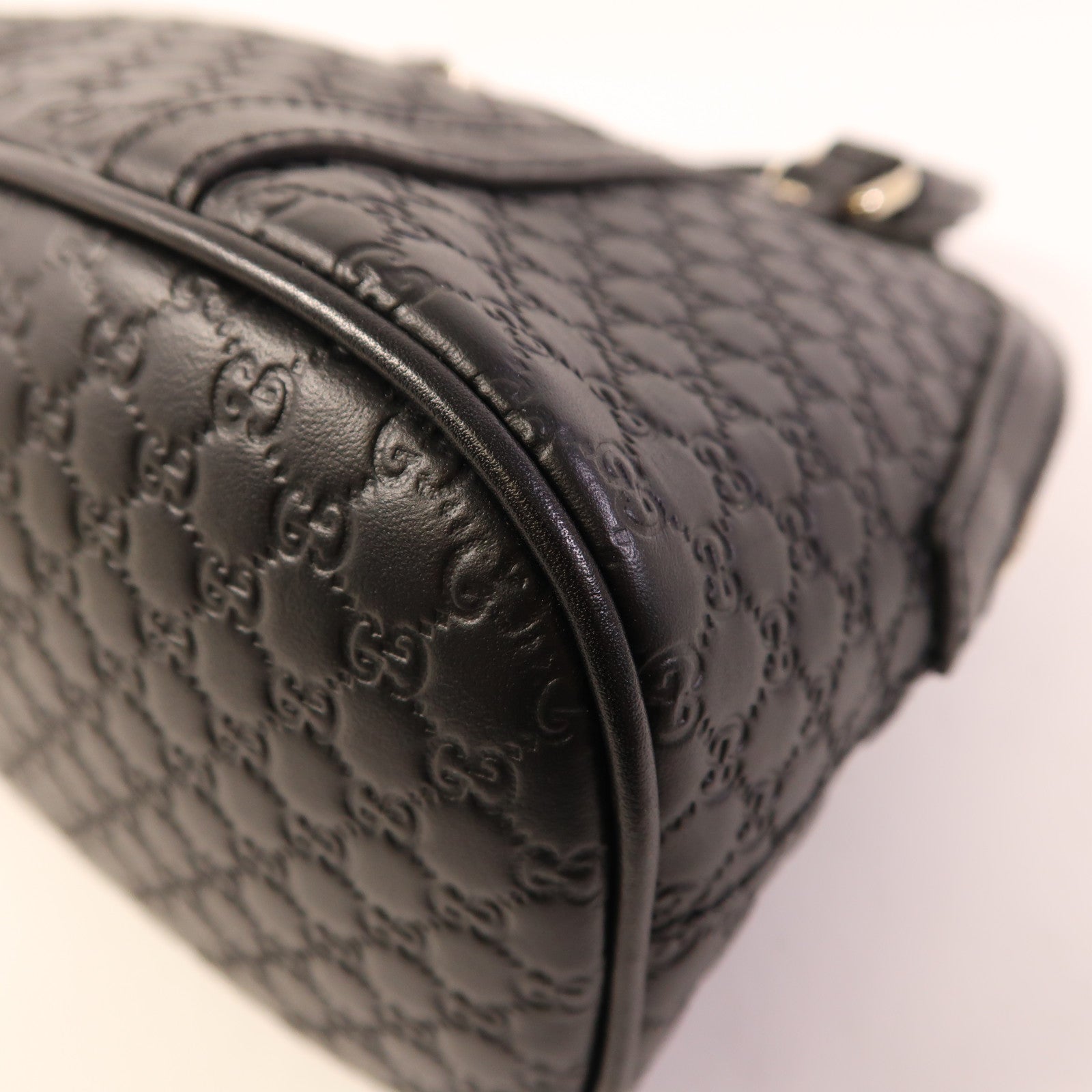 GUCCI 牛皮皮革Microguccissima金扣手挽肩背兩用袋