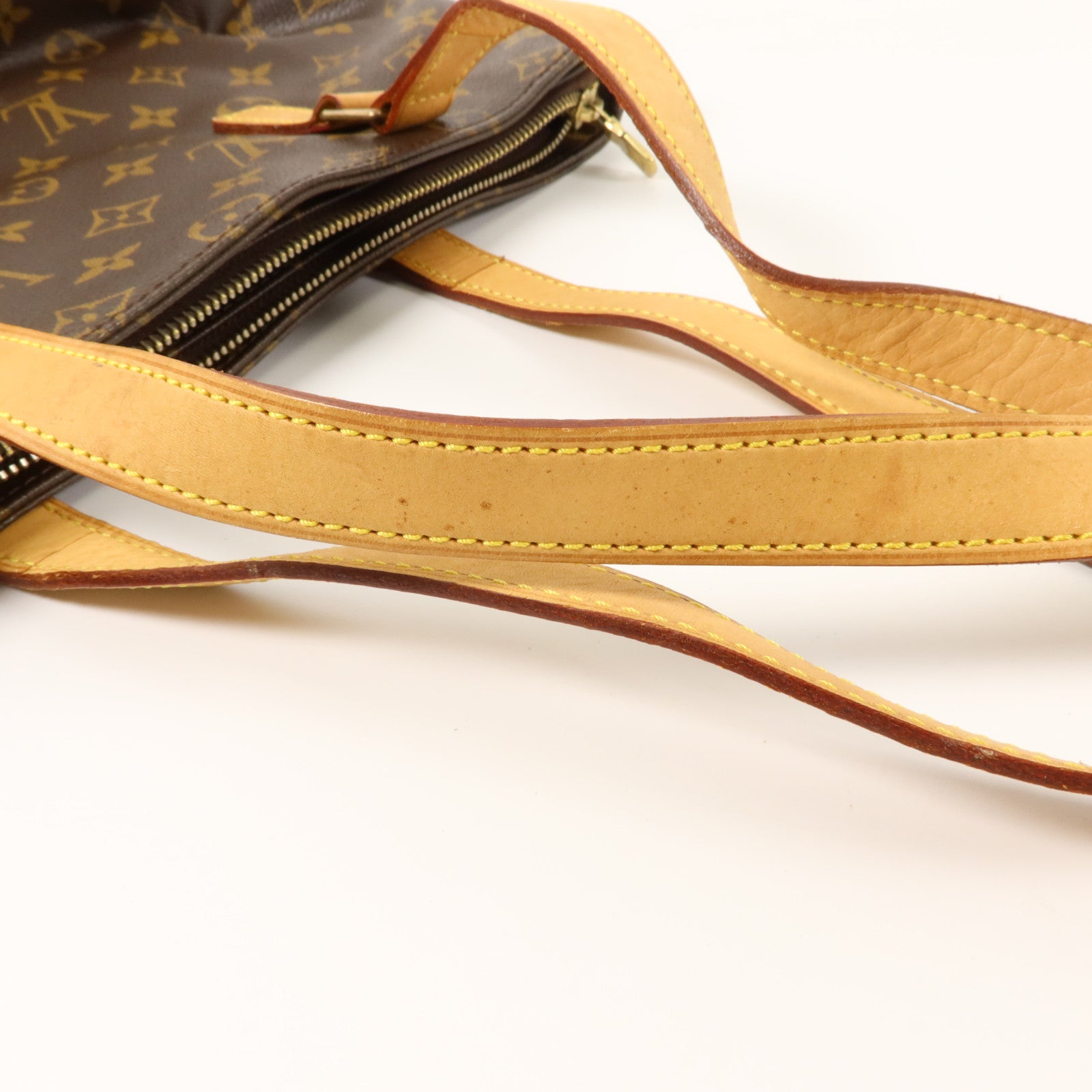 LOUIS VUITTON Monogram Cabas Piano金扣肩背袋