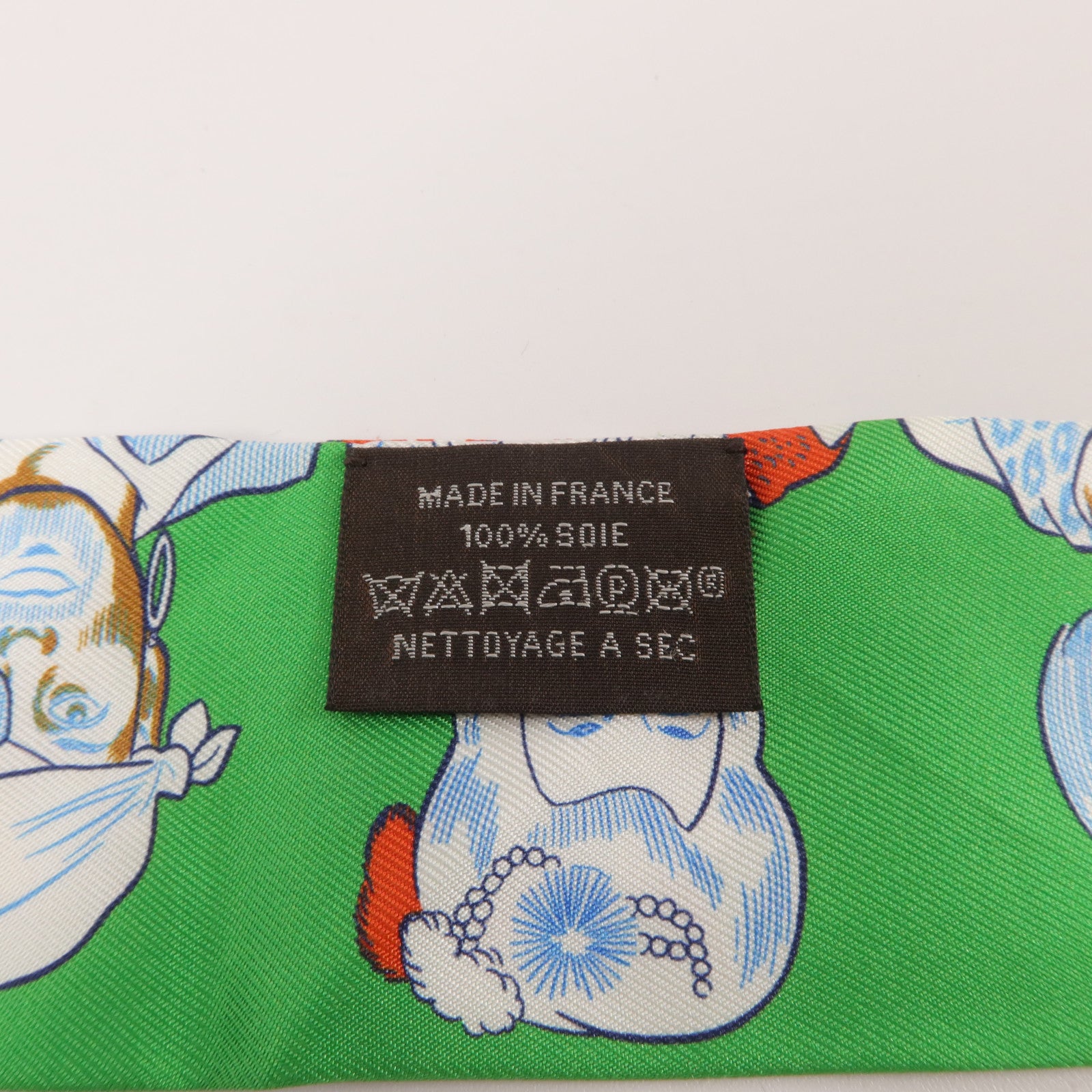 HERMES 絲質Twilly絲巾