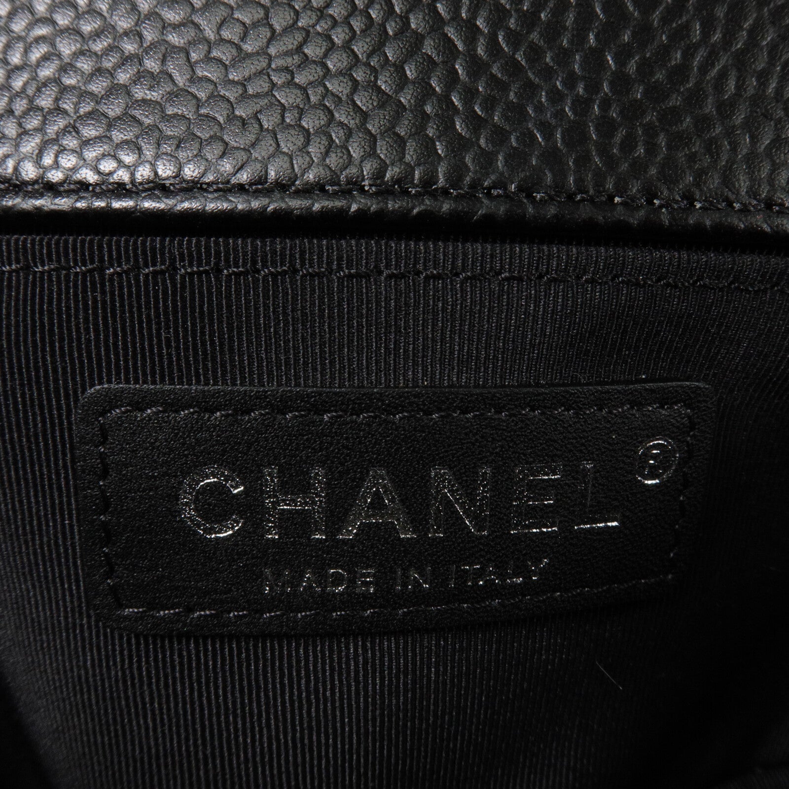 CHANEL 牛皮皮革Boy 20鏈帶肩背袋