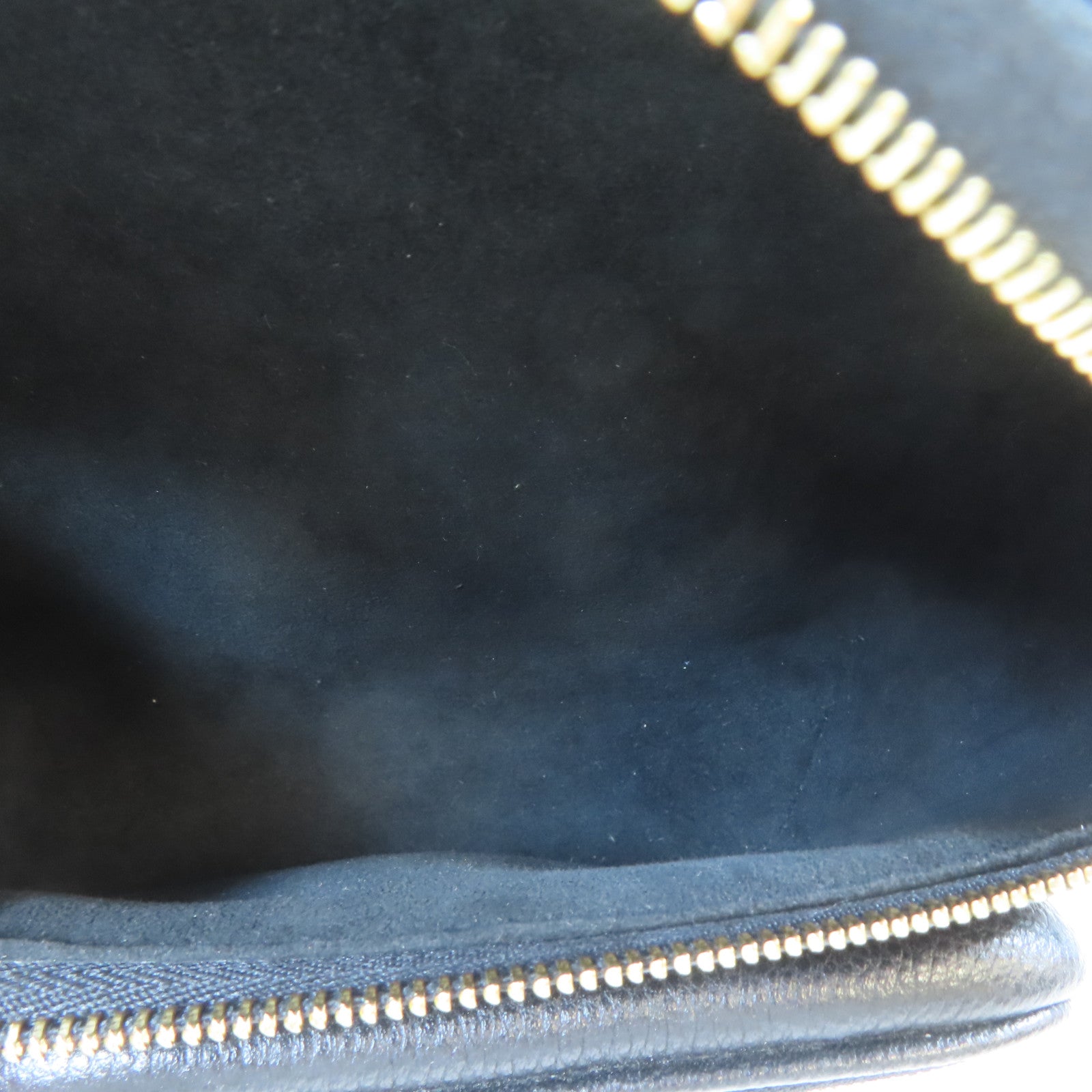LOUIS VUITTON Monogram Empreinte Mini Bumbag金扣手挽肩背兩用袋黑色