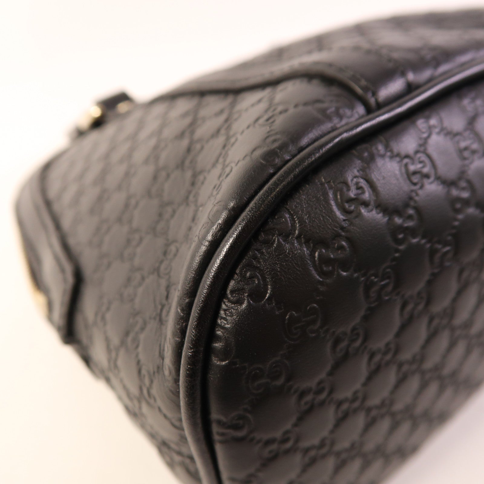 GUCCI 牛皮皮革Microguccissima金扣手挽肩背兩用袋