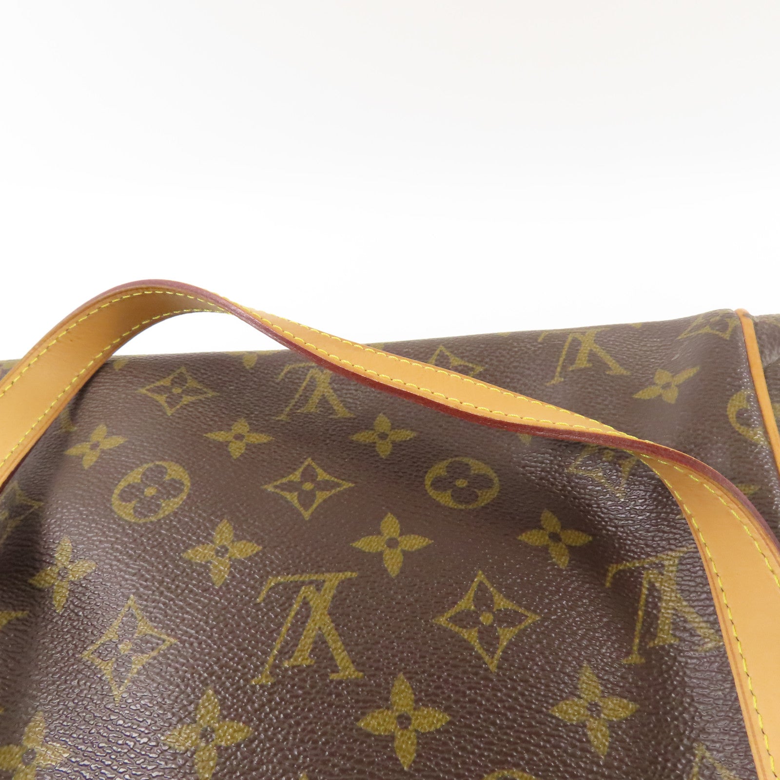 LOUIS VUITTON Monogram Totally MM金扣肩背袋棕色