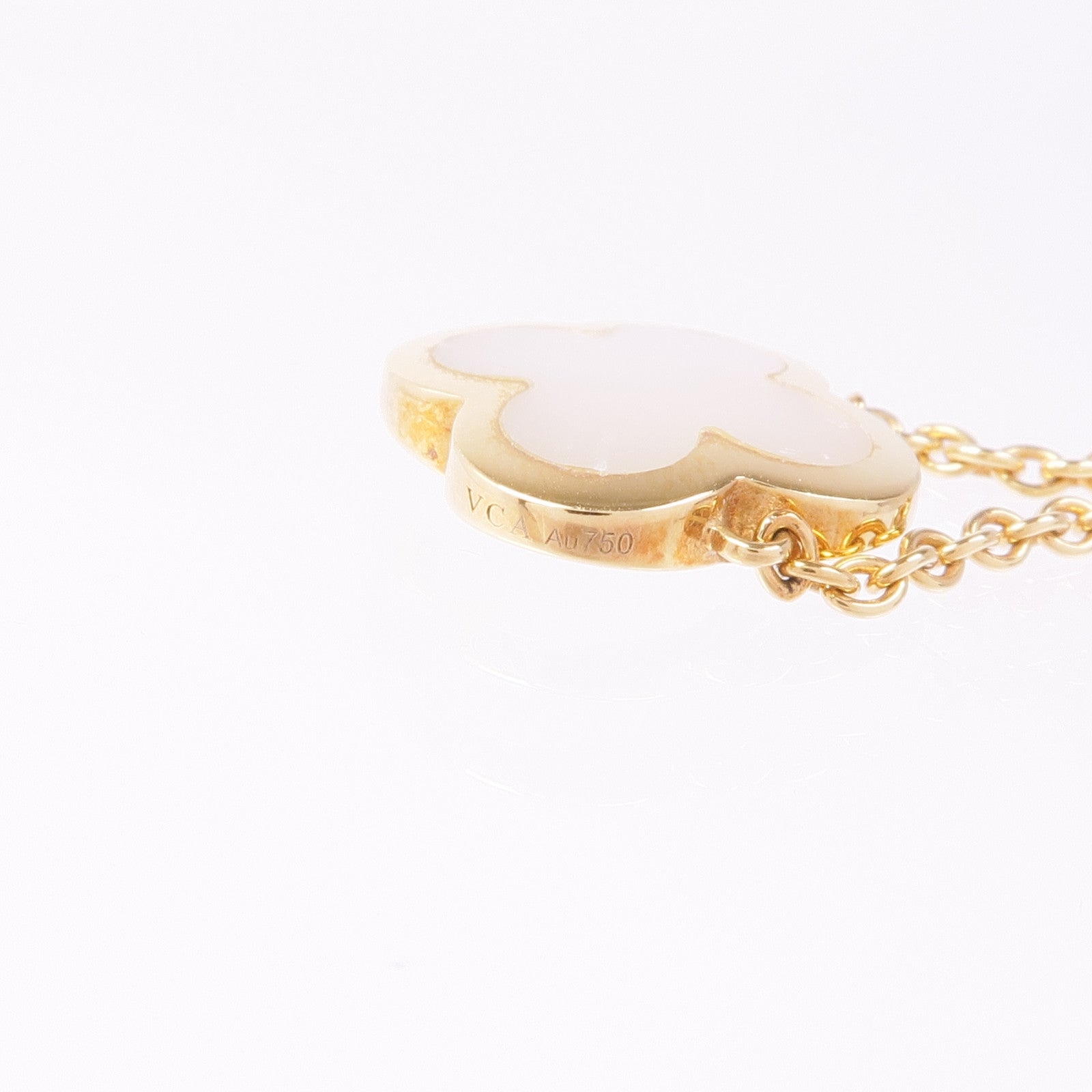 Van Cleef & Arpels 18K黃金Pure Alhambra Necklace項鍊