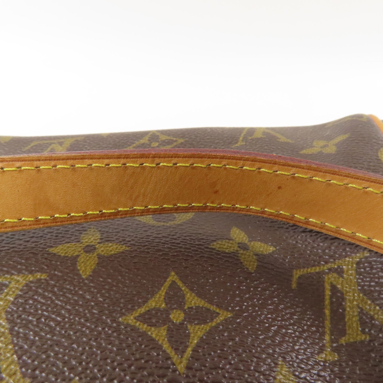 LOUIS VUITTON Monogram Totally MM金扣肩背袋棕色