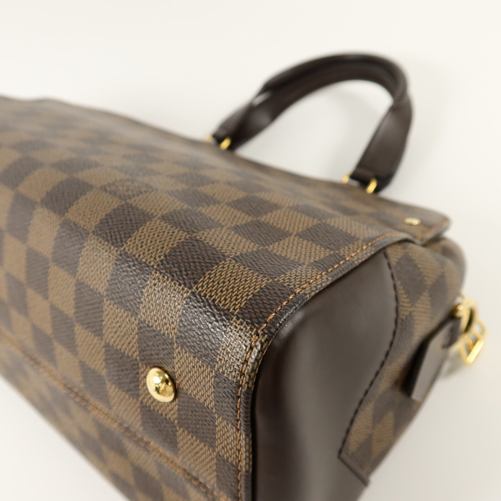 LOUIS VUITTON Damier Ebene Kensington Bowling手挽肩背兩用袋