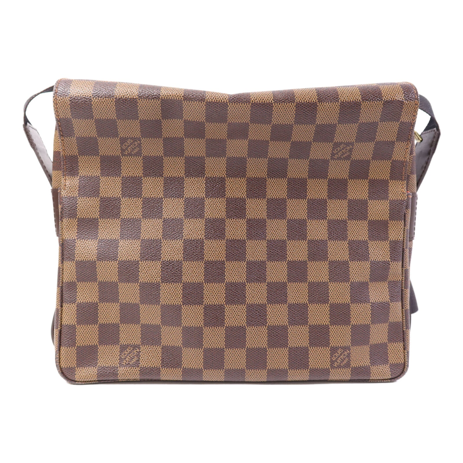 LOUIS VUITTON Damier Naviglio金扣肩背袋
